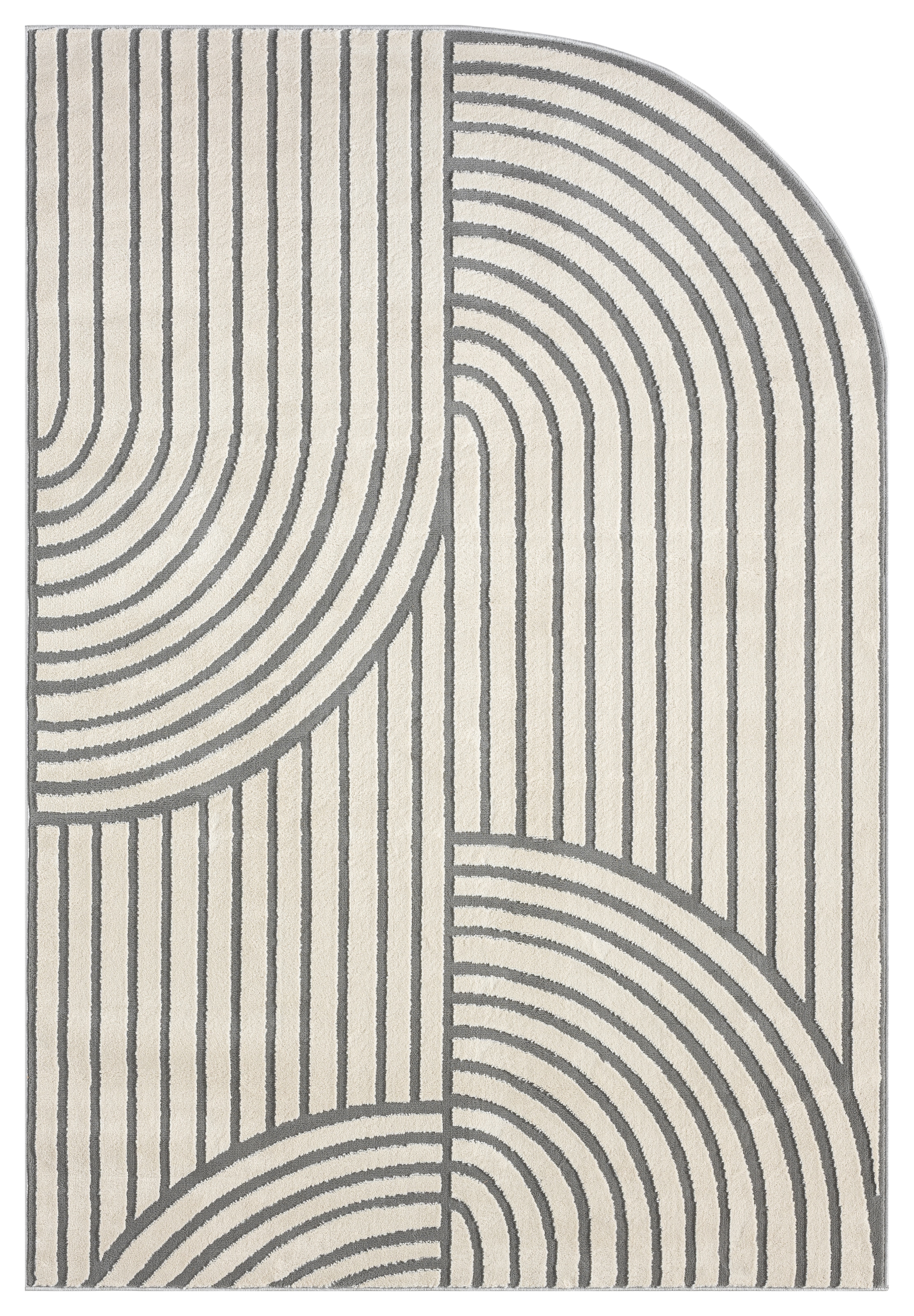 s.Oliver Teppich »Cilla, besondere Form, modernes Design, dichte Qualität« rechteckig 11 mm Höhe Woll-Look, Skandi, Boho, leichter Glanz, Wohnzimmer, Schlafzimmer