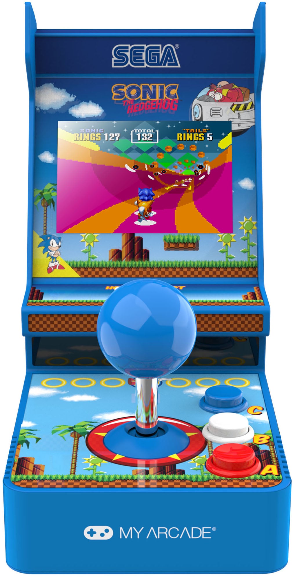 MYARCADE Console rétro »Joystick Player Sonic The Hedgehog«