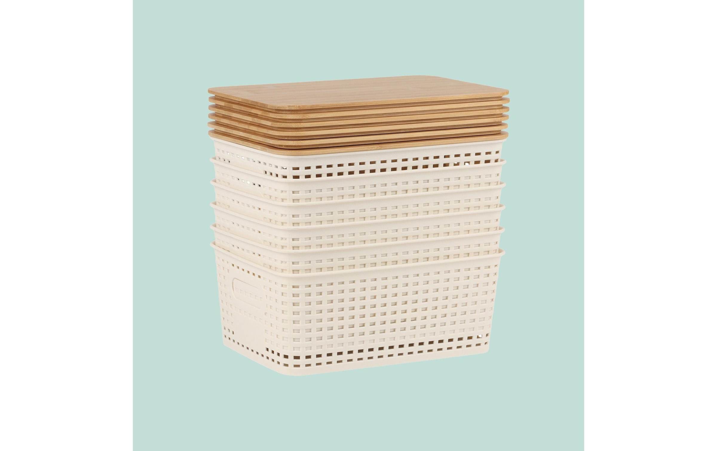relaxdays Aufbewahrungsbox »6er Set«