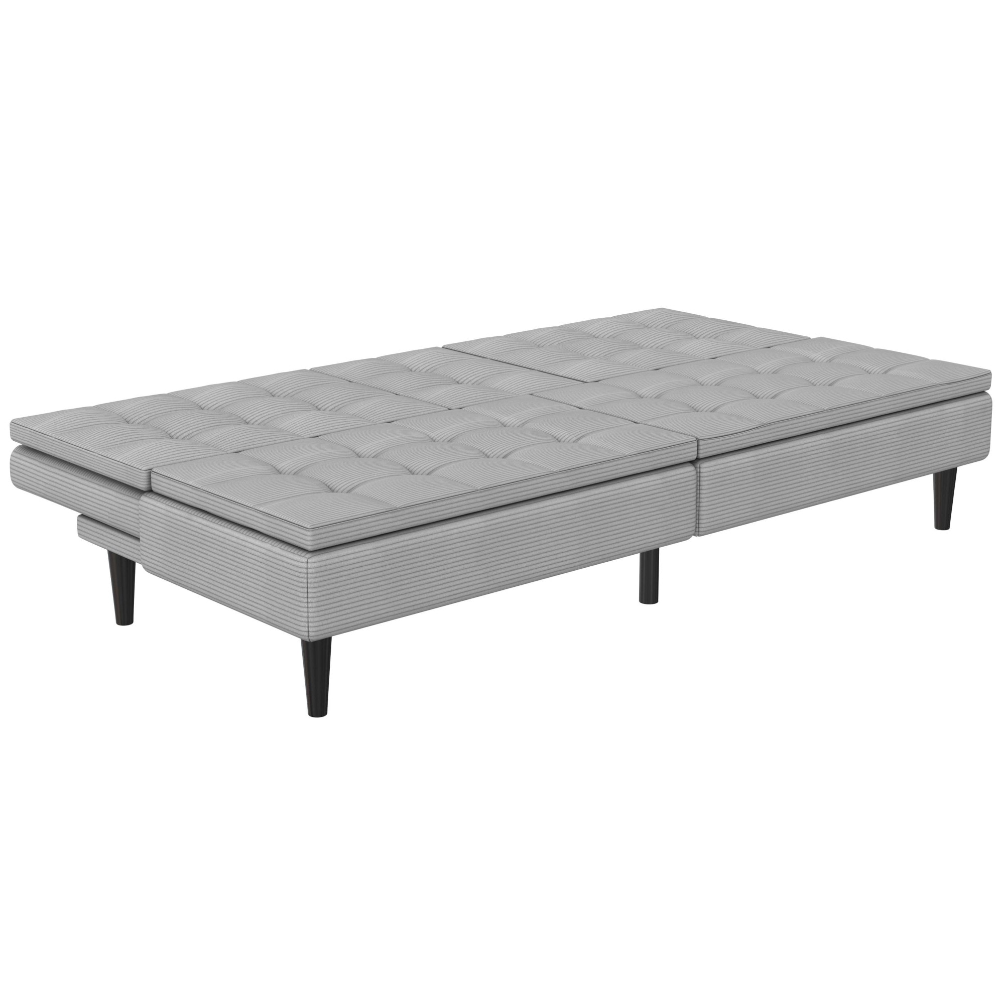 Dorel Home Canapé-lit »MAINE, Kinosofa mit Relax- und Bettfunktion, 2 Getränkehalter,« Liegefläche 190 x 110 cm, in Cord