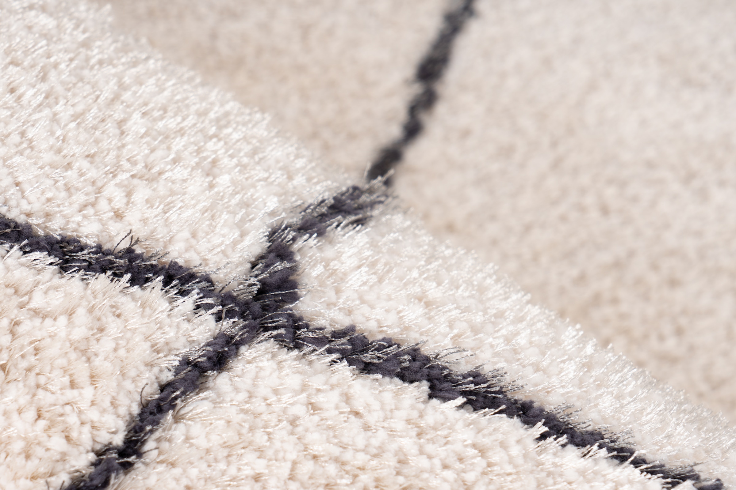 me gusta Tapis »Orlando 525« Rectangulaire 27 mm Höhe Attraktives Muster, Retrolook,Baumwollrücken, Fussbodenheizung geeignet