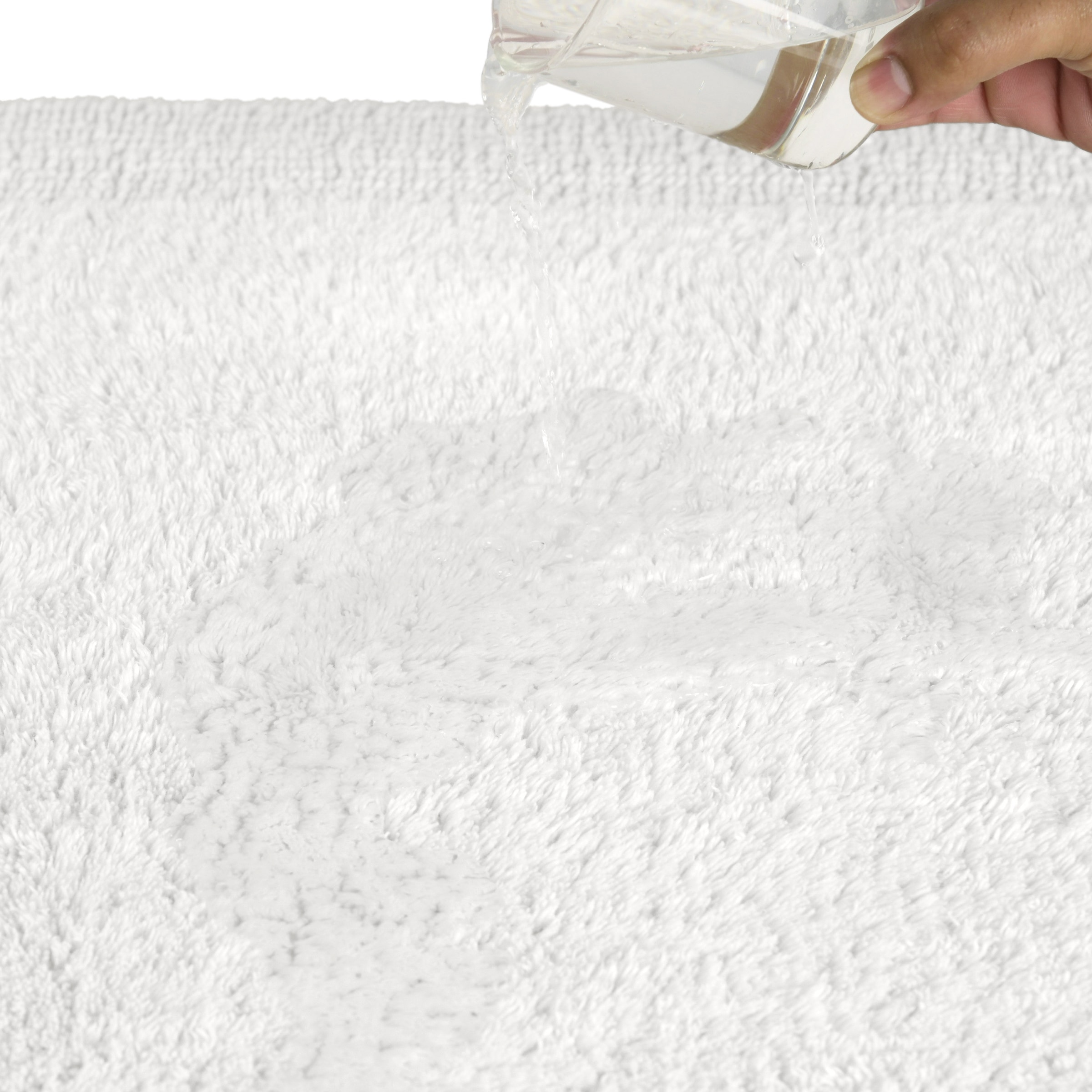 my home Badematte »Kapra, Badvorleger, Badezimmer Teppich« Höhe 14 mm beidseitig nutzbar | fussbodenheizungsgeeignet | strapazierfähig mit Bordüre, Badteppich, Badematte, Baumwolle