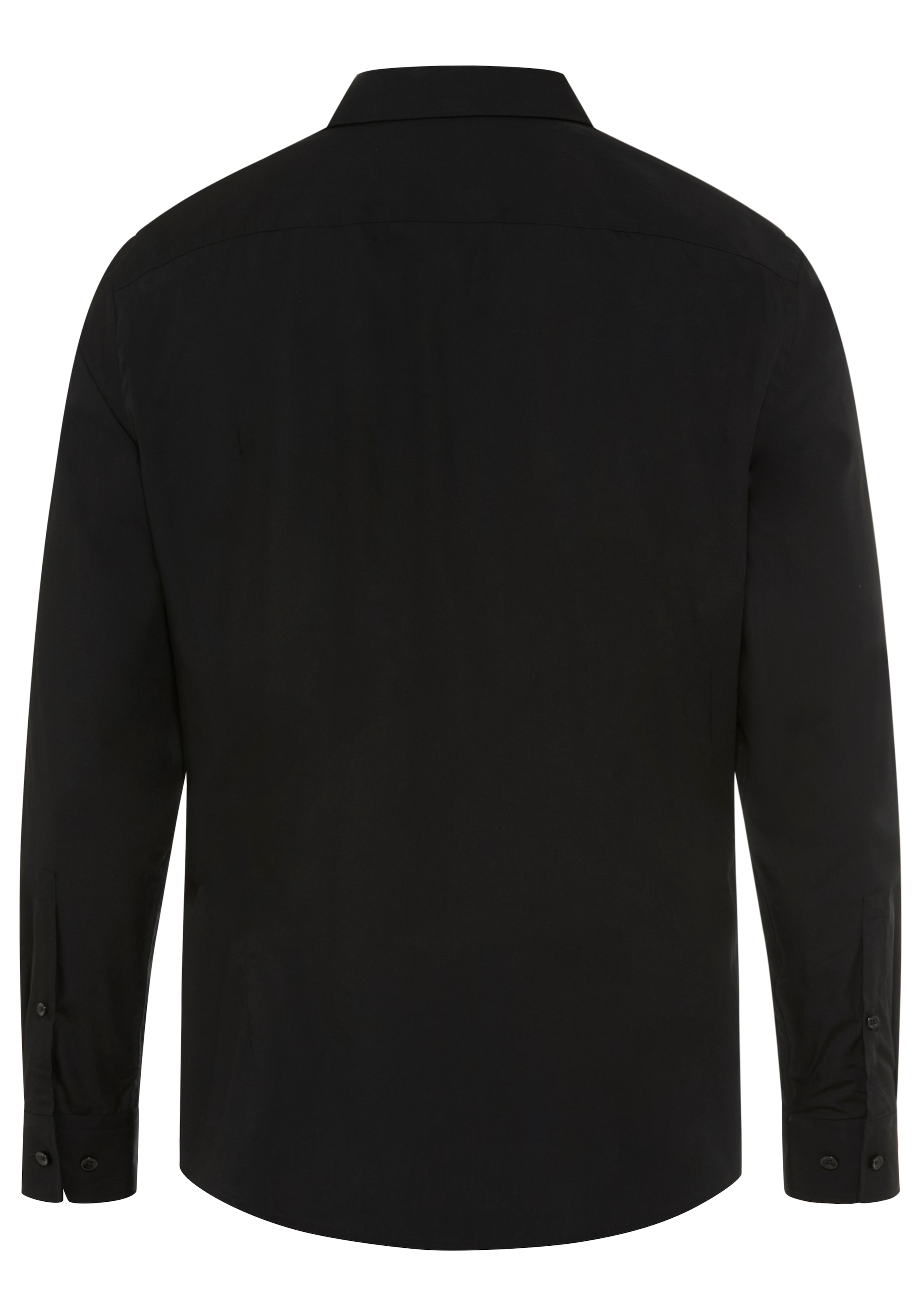 HUGO Chemise à manches longues »Kenno« Slim-Fit Hemd aus bügelleichter Baumwoll-Popeline