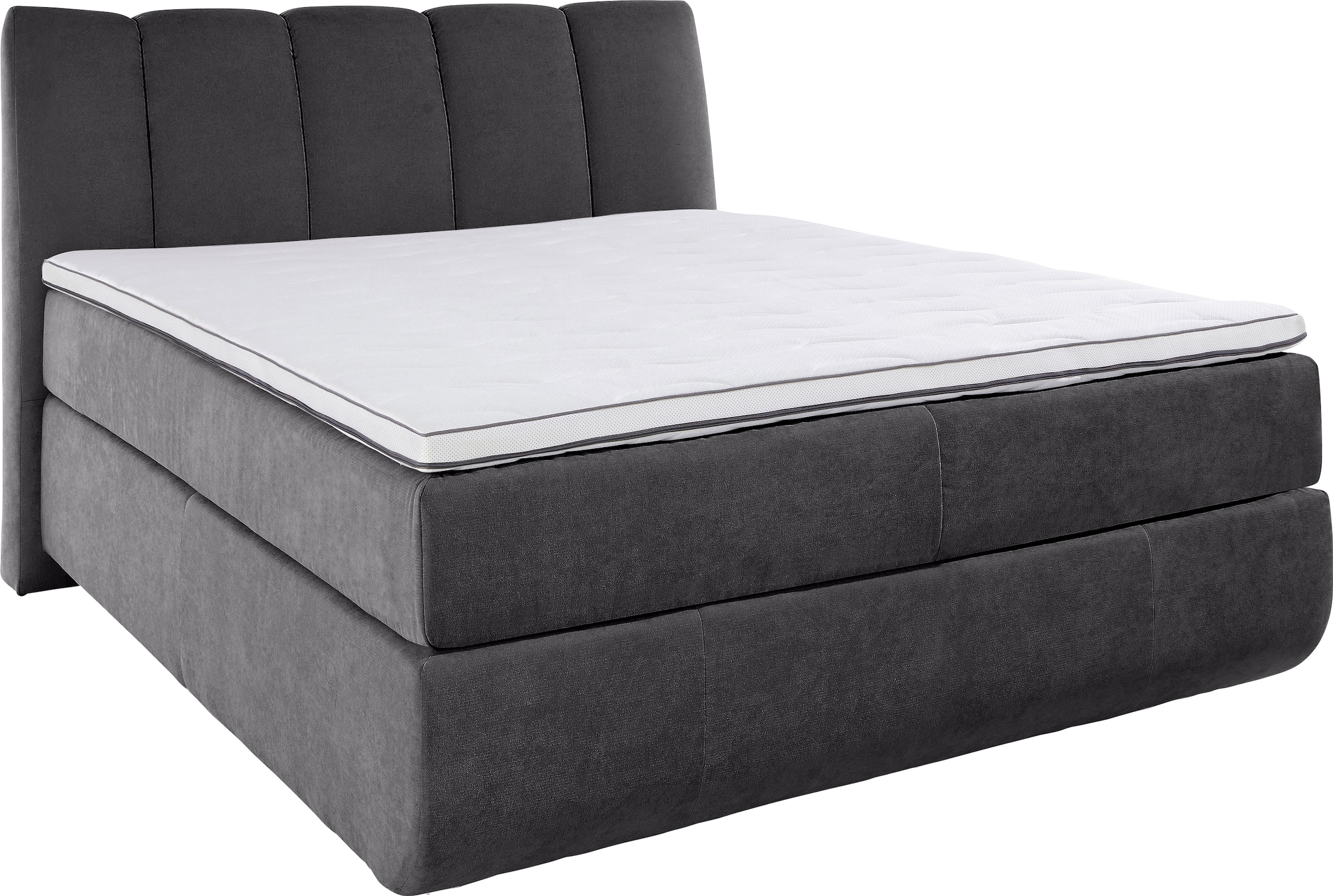 Home affaire Lit boxspring »Océane« sans contact avec le sol - effet flottant, différents degrés de fermeté (aussi H4)