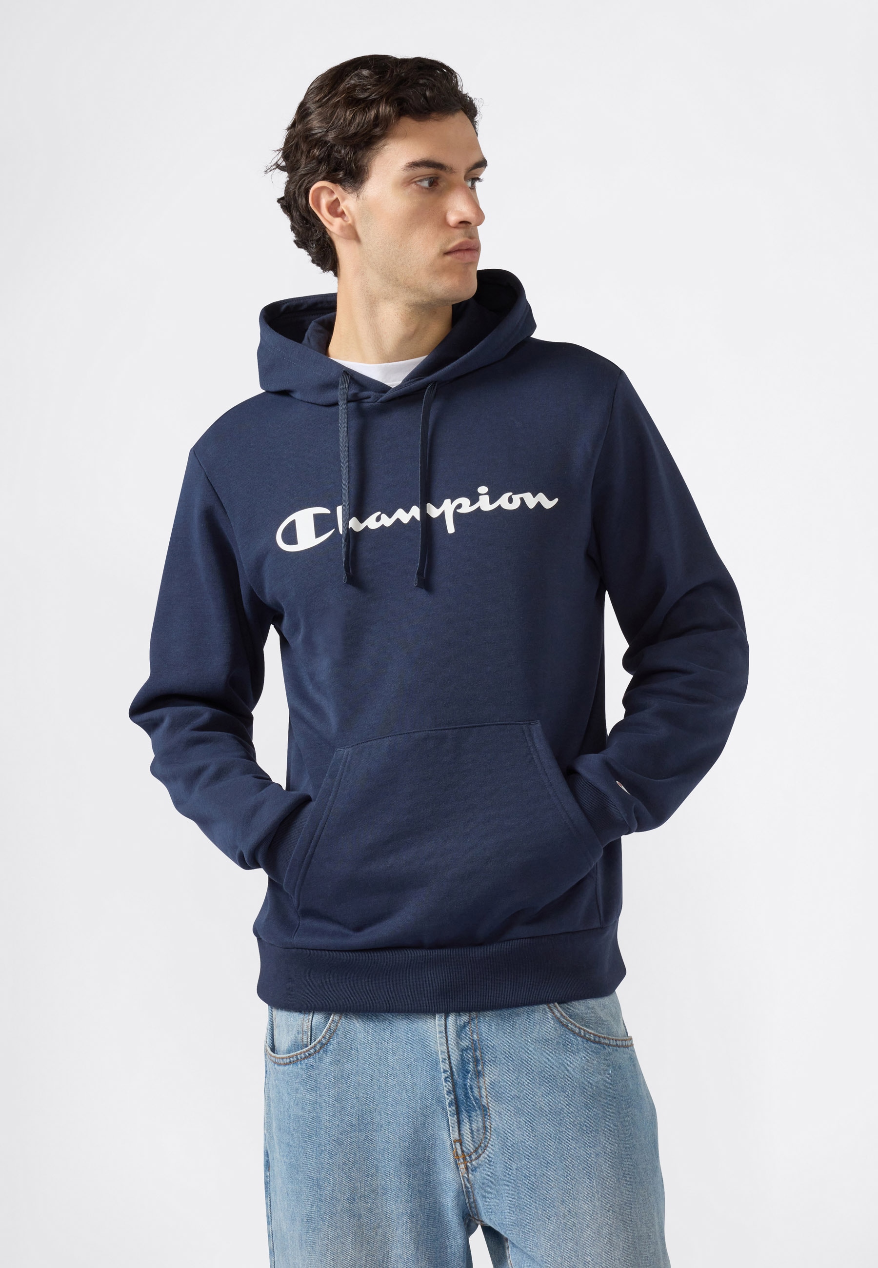 Champion Kapuzensweatshirt »BASICS Fleece Hoodie Large Logo«, 1 tlg.
