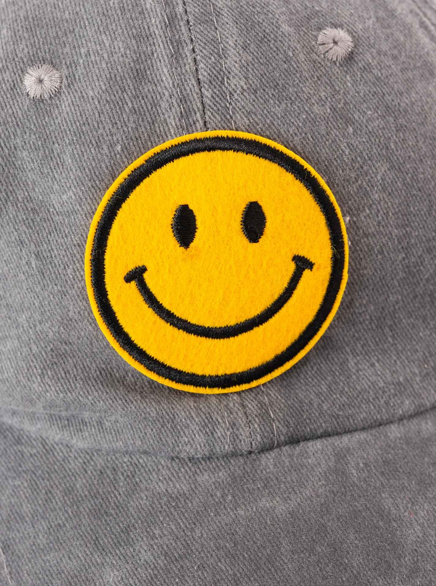 Zwillingsherz Baseball Cap »"Face"« mit fröhlichem Patch, justierbar