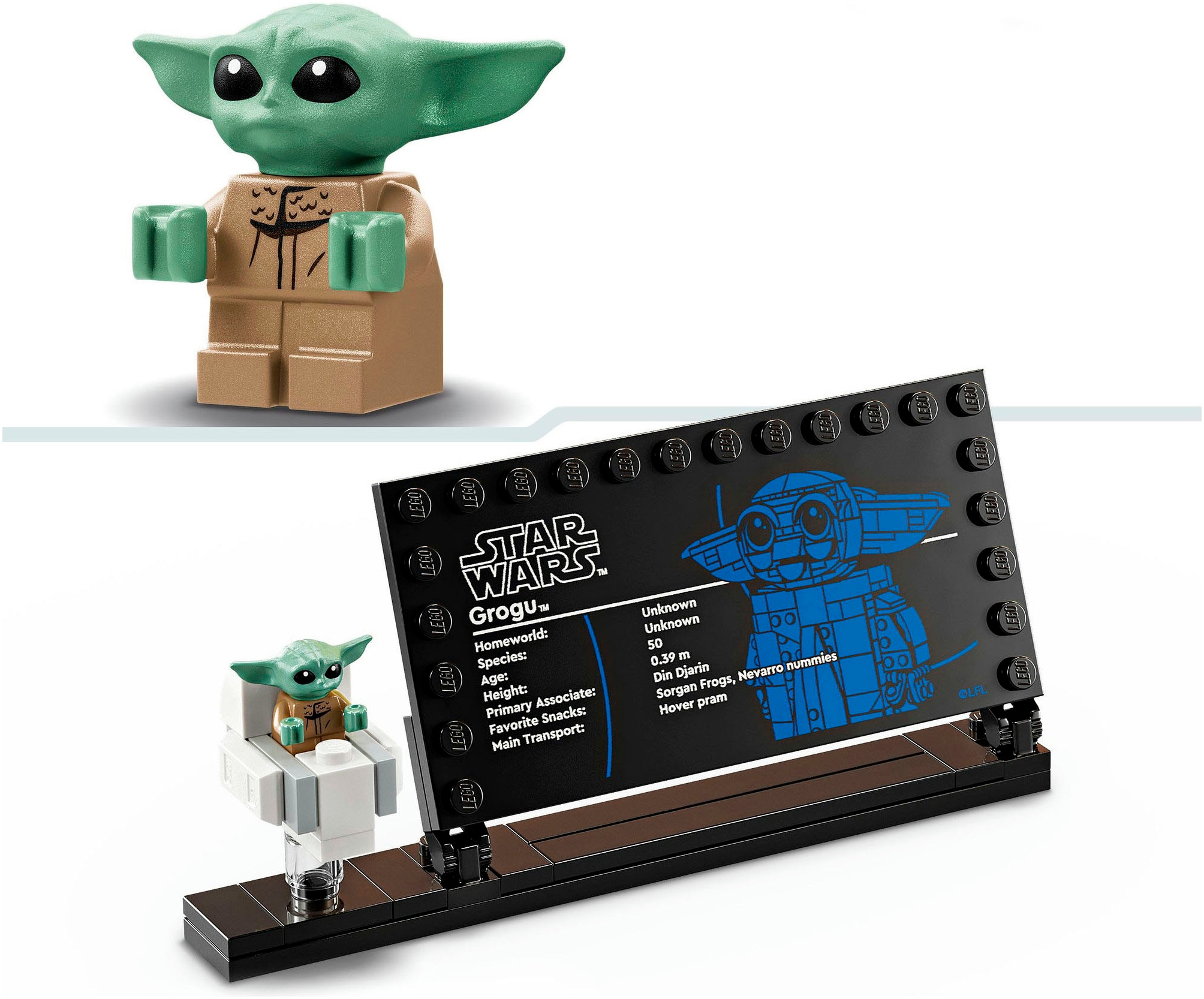 LEGO® Pions de construction »Grogu™ in seiner Repulsorwiege (75403), LEGO Star Wars« Made in Europe