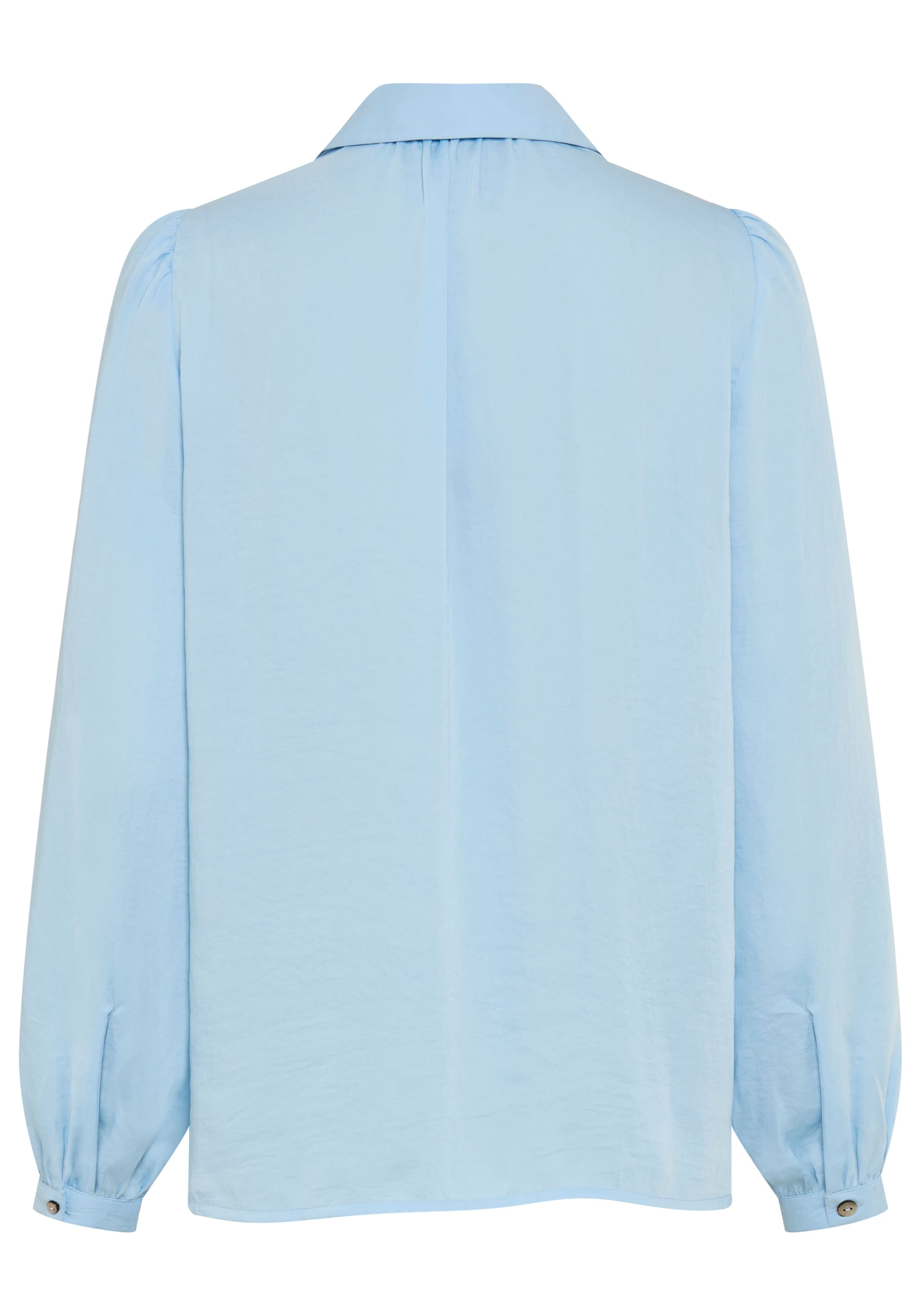 Laura Scott Klassische Bluse in crinkle Optik, für einen leichten Knitter-Effekt, bügelfrei