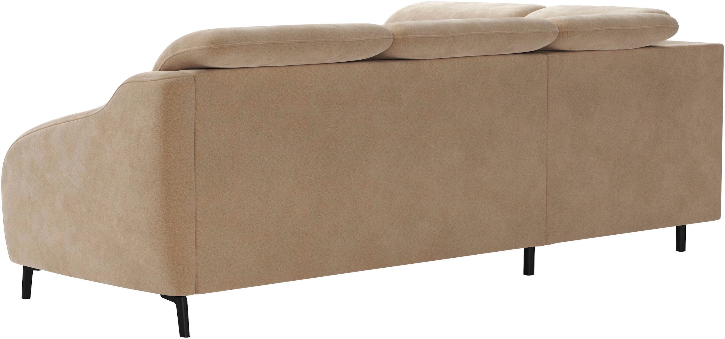 sit&more Canapé d'angle »Blues L-Form« wahlweise mit Klapptisch und USB