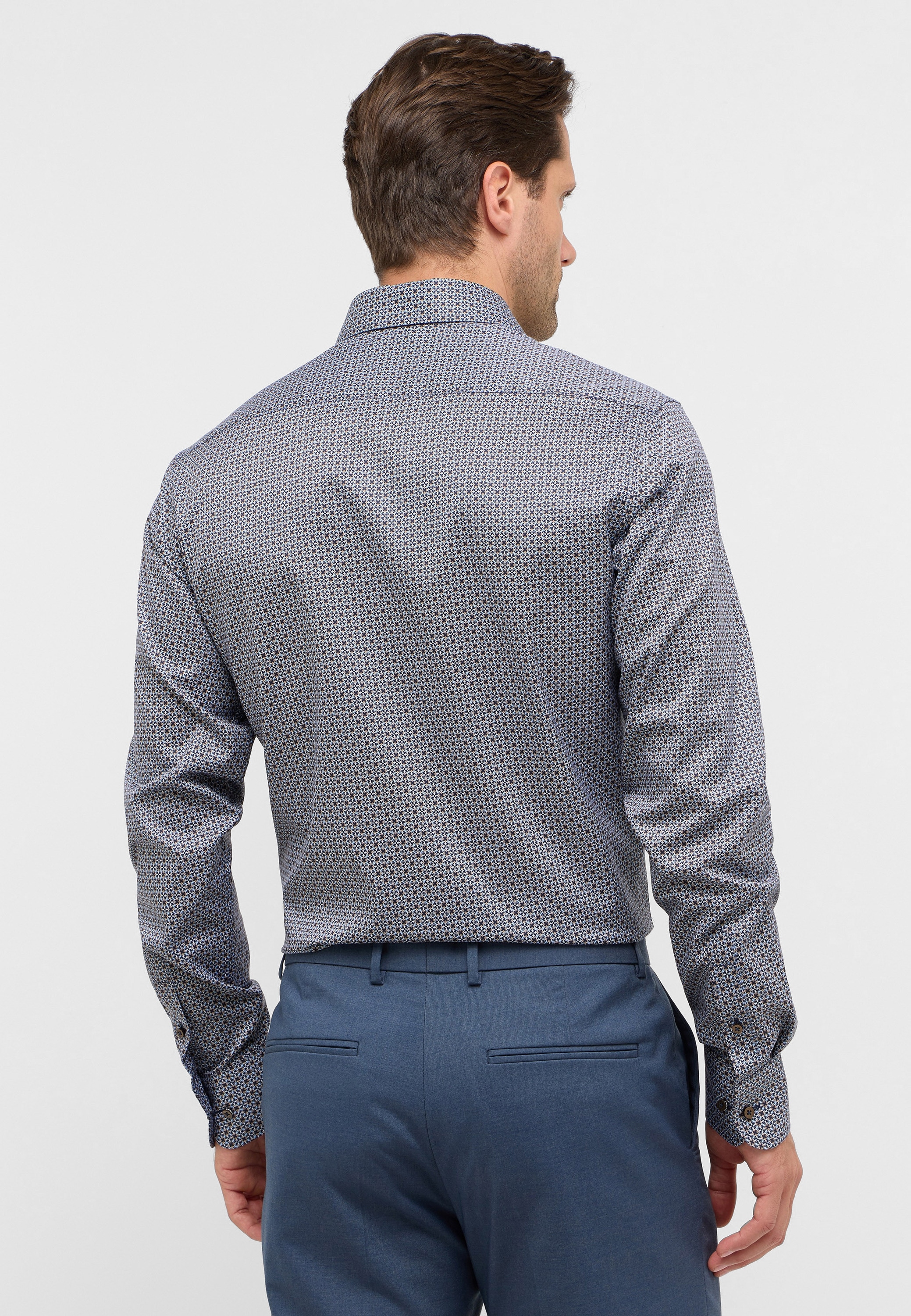 Eterna Langarmhemd »MODERN FIT« NON IRON (bügelfrei)