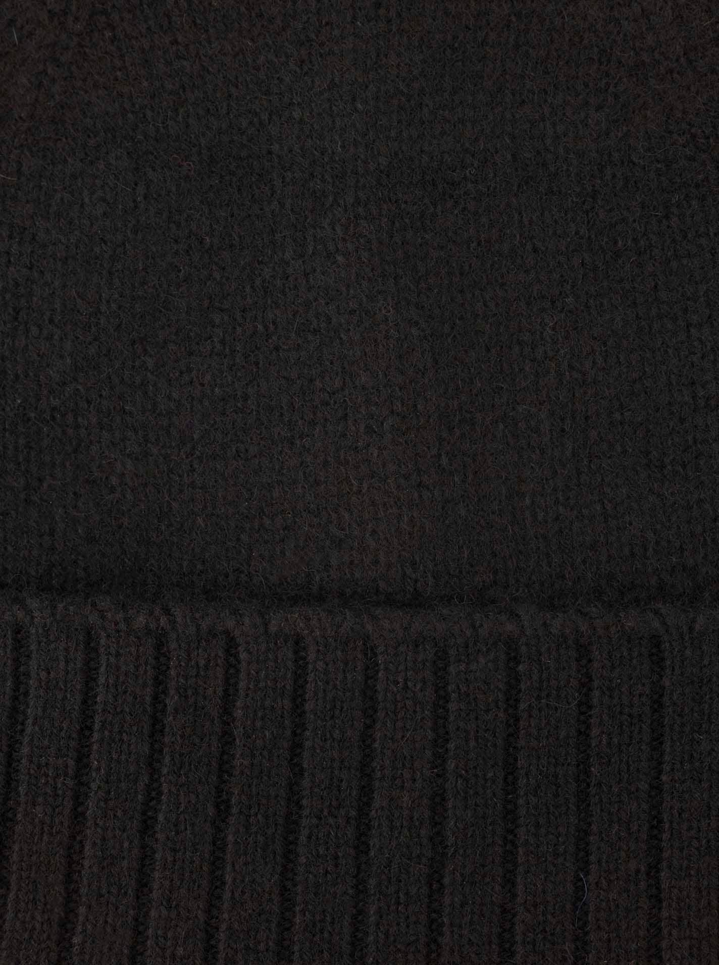 Zwillingsherz Strickmütze Feinstrick, breiter geripptem Umschlag