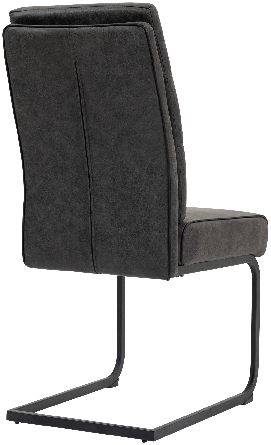 Duo Collection Chaise de salle à manger »Marga Freischwinger, 2er- Set« (Ensemble) 2 cuisrembourrage supplémentaire avec ressorts ensachés, patins de sécurité