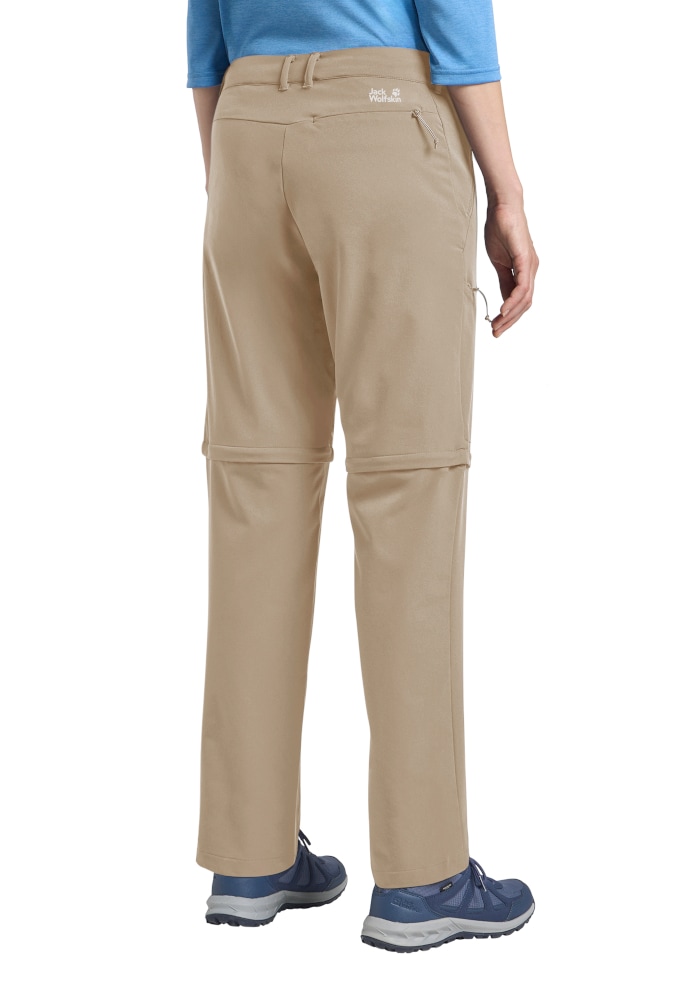 Jack Wolfskin Pantalon zip-off »PICO TRAIL ZIP OFF PANTS W«  Pantalon de trekking à fermeture éclair, résistant, respirant