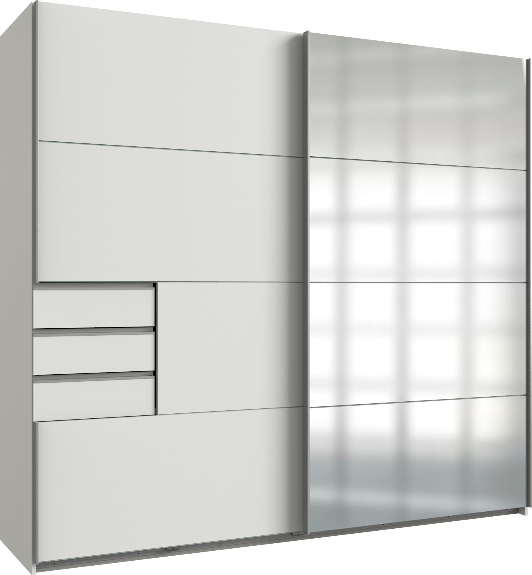 Wimex Schwebetürenschrank »Saigon« mit Spiegeltür, 2 Türen, 225cm breit