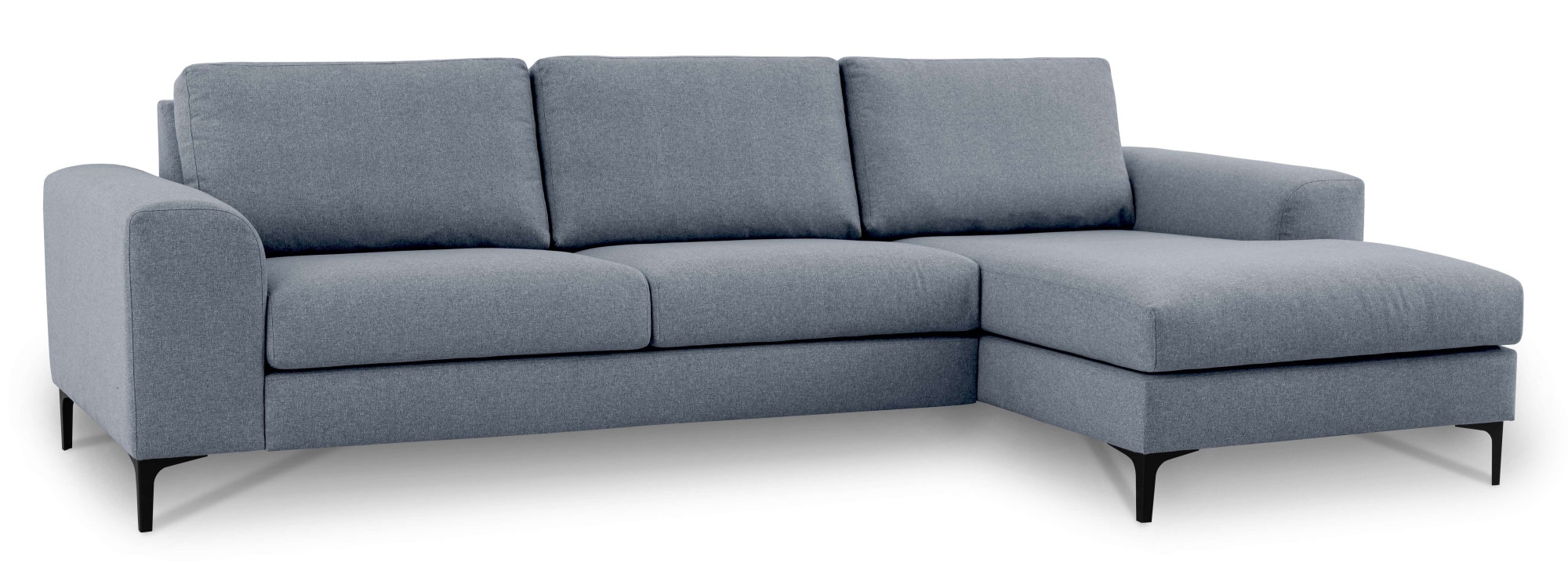 GOODproduct Ecksofa »Henry, L-Form, Breite 294 cm« mit Metallbeinen, Wellenunterfederung, wasserabweisender Stoff