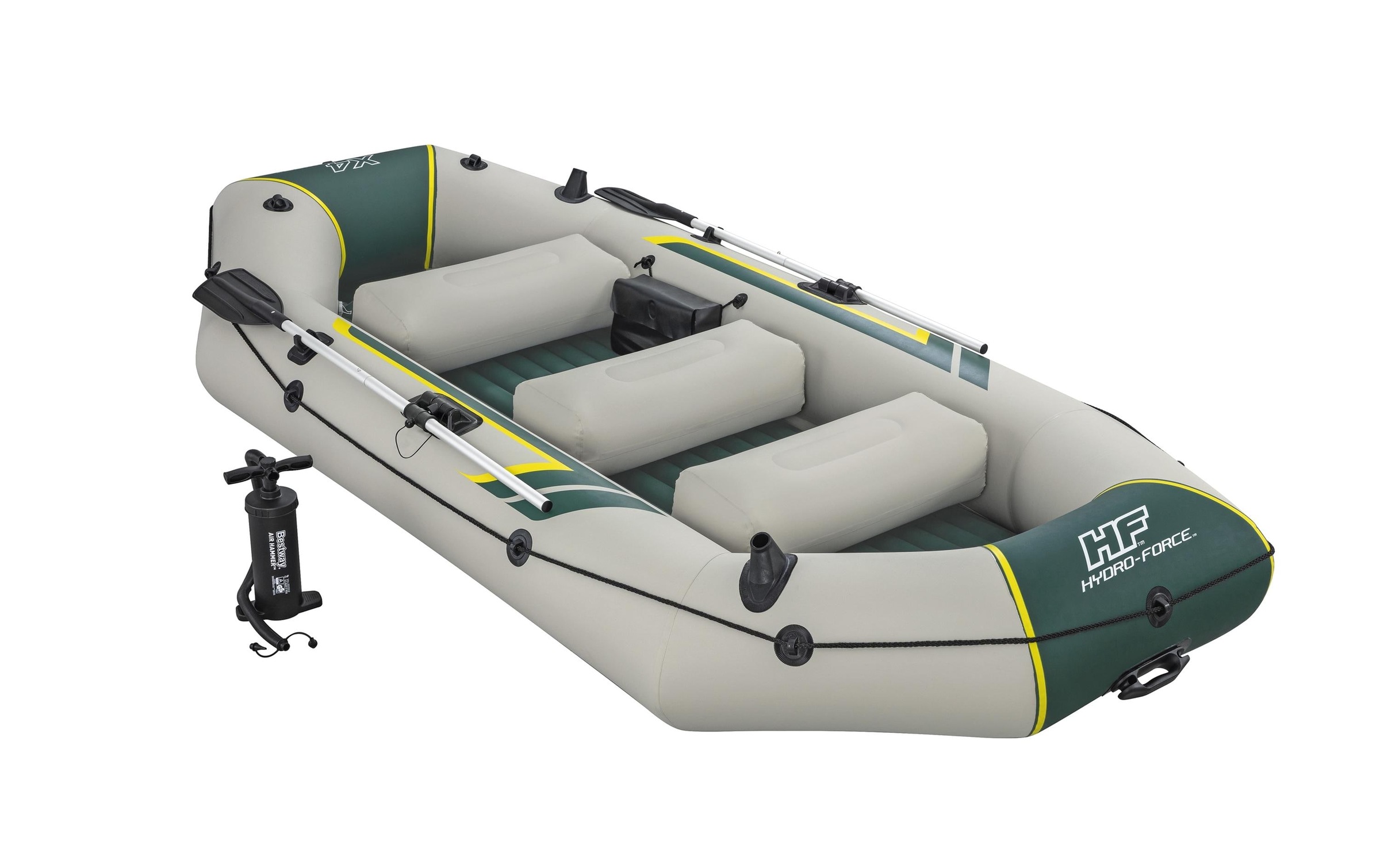 Bestway Bateau pneumatique »Gummiboot Ranger Elite X4« Stabiles Hydro-Force Boot für Ausflüge auf See und Fluss