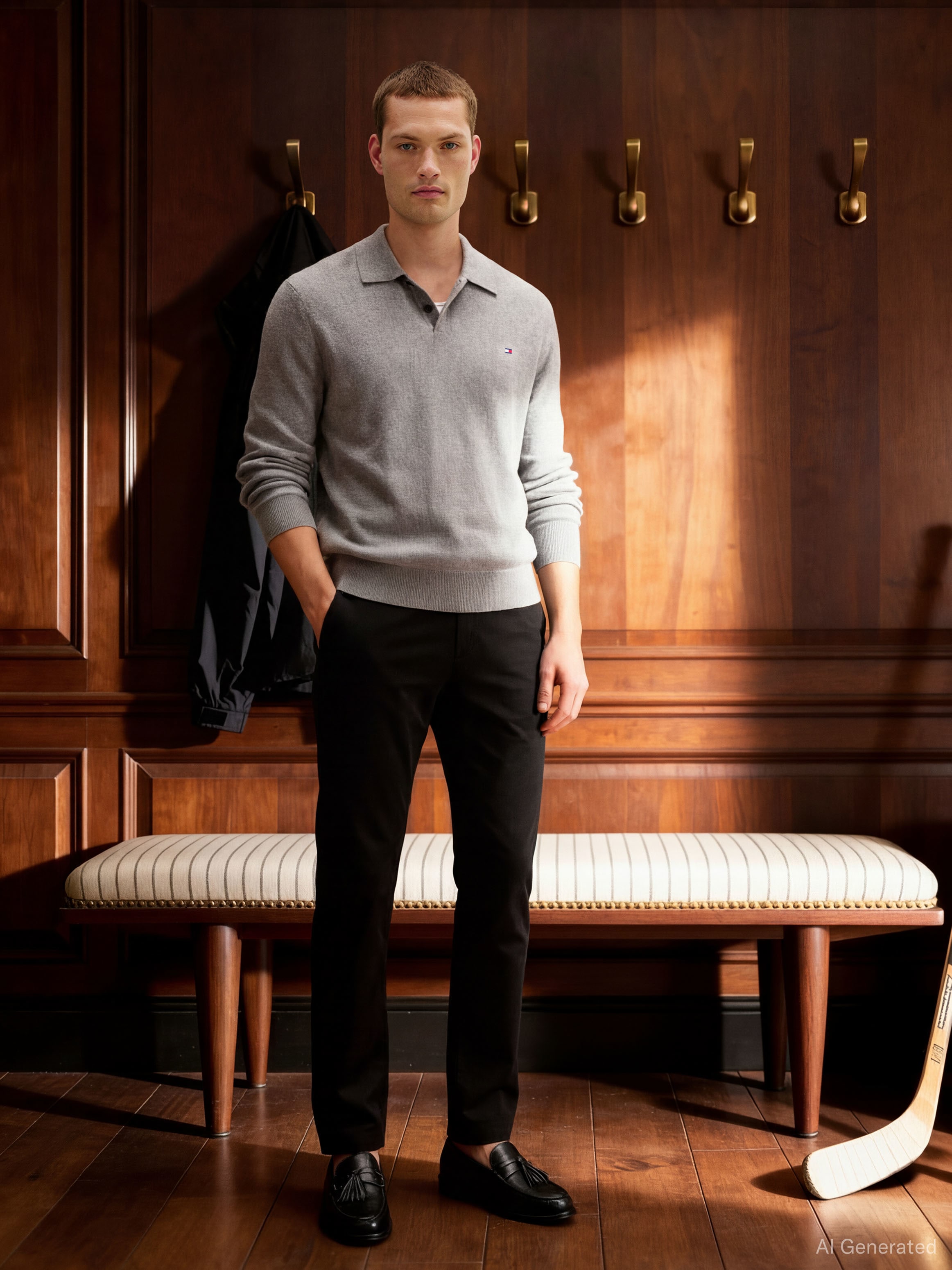 Tommy Hilfiger Chinohose »CORE DENTON ESSENTIAL«  Straight Fit, Baumwolle mit Stretch