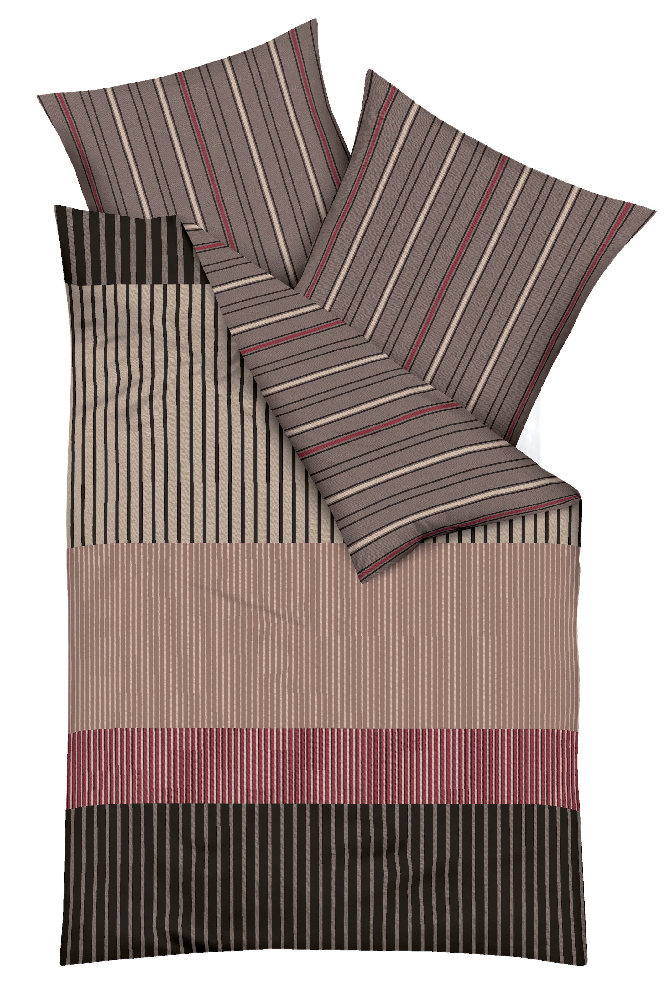 Kaeppel Linge de lit réversible »Skyline« 2 cuis