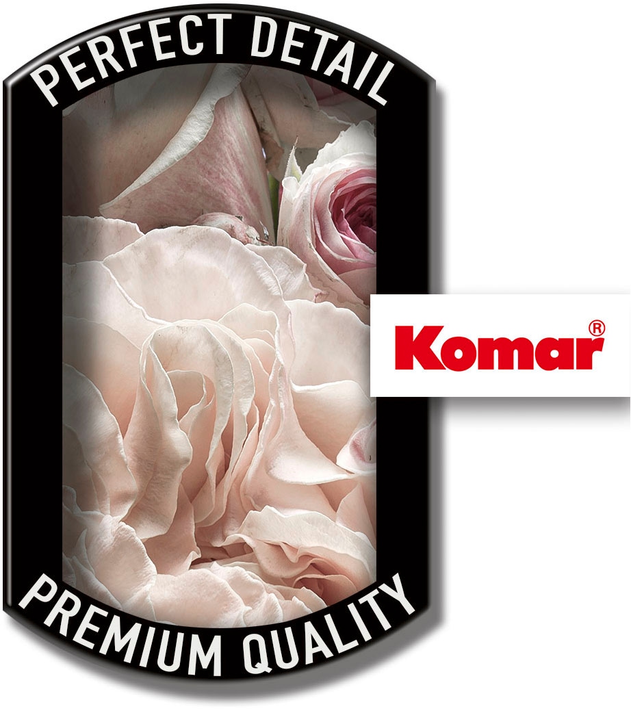 Komar Papier peint photo »Vlies Fototapete - Englische Rosen - Grösse 100 x 280 cm« imprimé