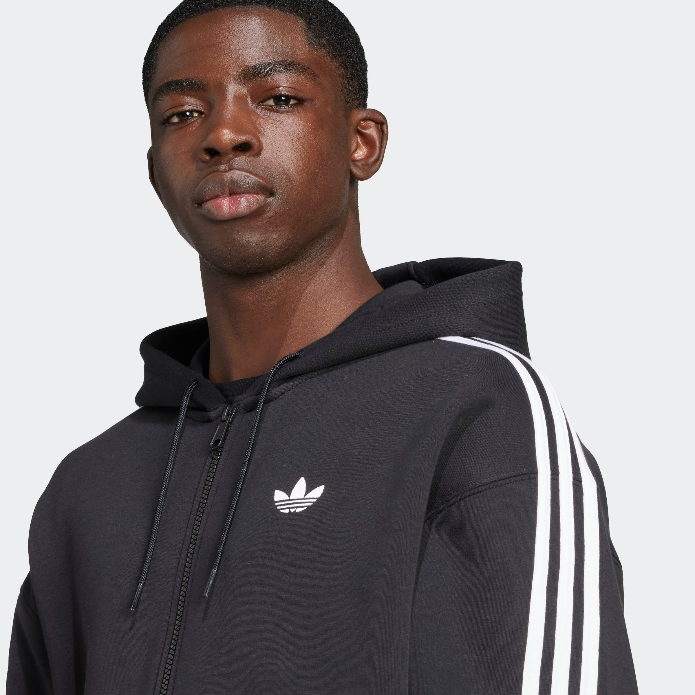 adidas Originals Kapuzensweatshirt »SPACER HOODIE«, mit Reissverschluss, lockere Oversize-Passform
