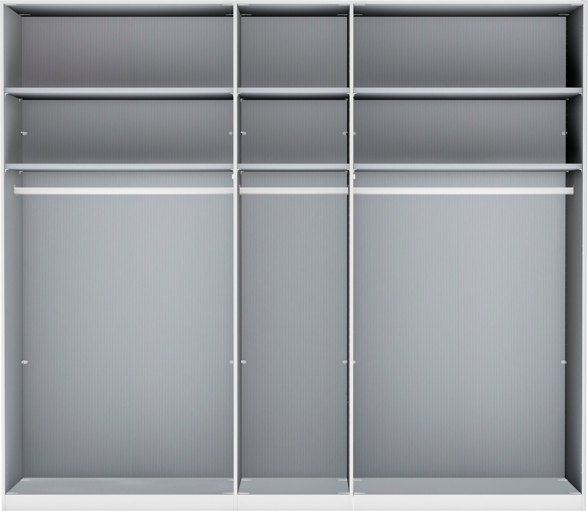 WIEMANN Armoires à vêtements »Monaco« mit Teil-Glasfront sowie hochwertige Beschläge inkl. Türdämpfung
