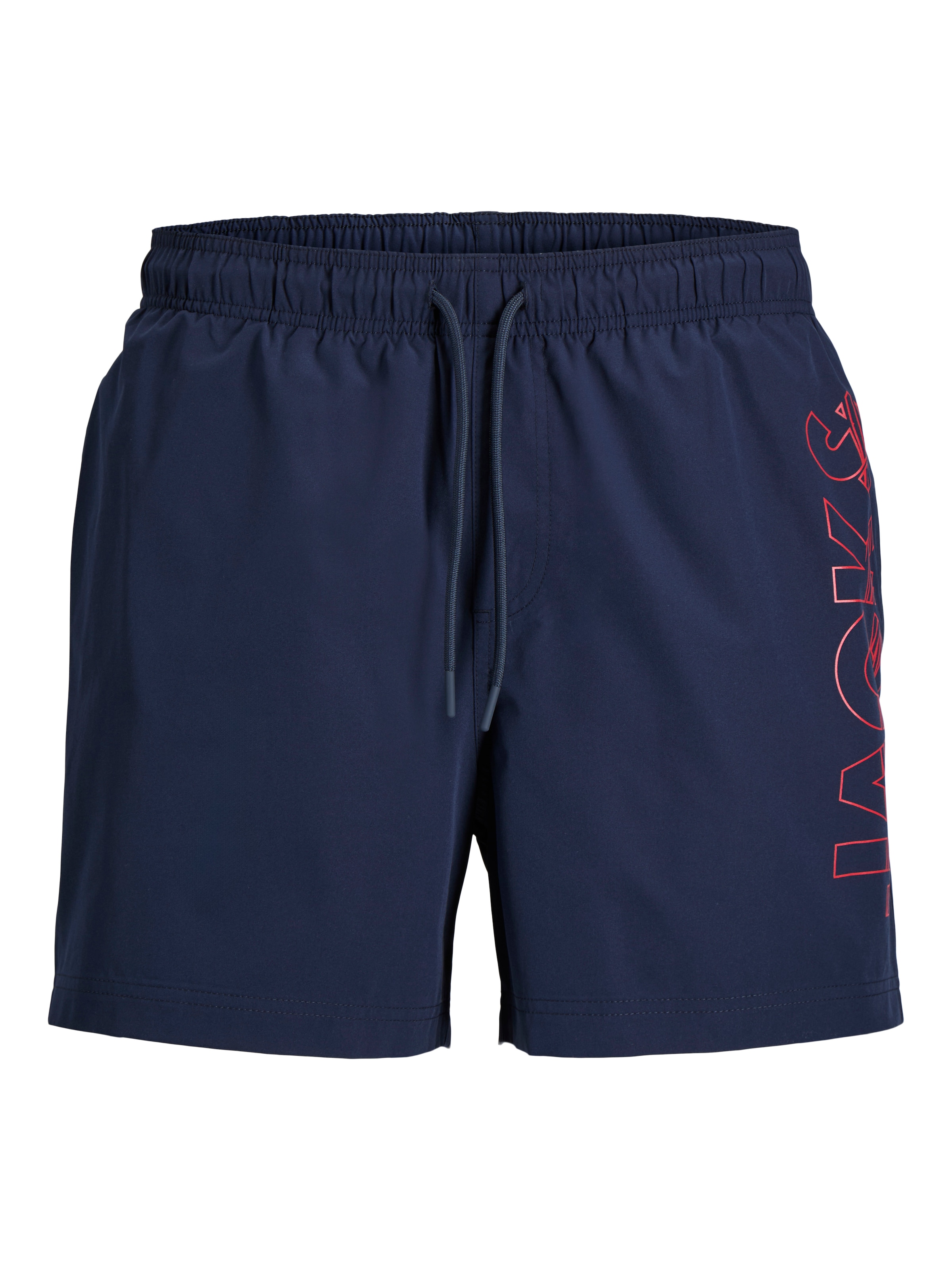 Jack & Jones PlusSize Short de bain »JPSTMAUI WAVE LOGO SWIM SHORTS SN PLS« Fibres synthétiques, avec ceinture élastique, coupe normale