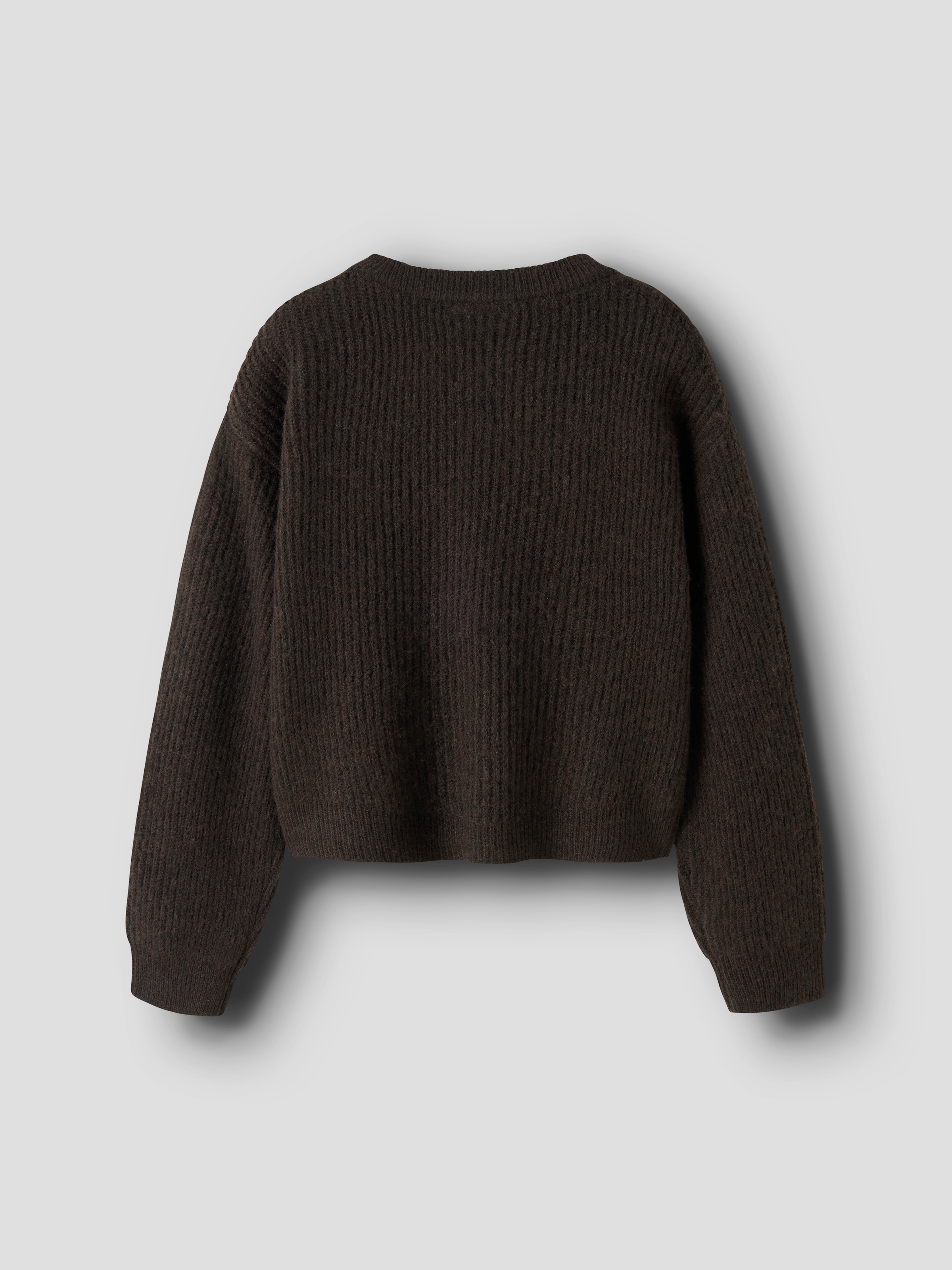 Name It Strickpullover »NKFHOLLY LS BOXY SHORT KNIT NOOS«