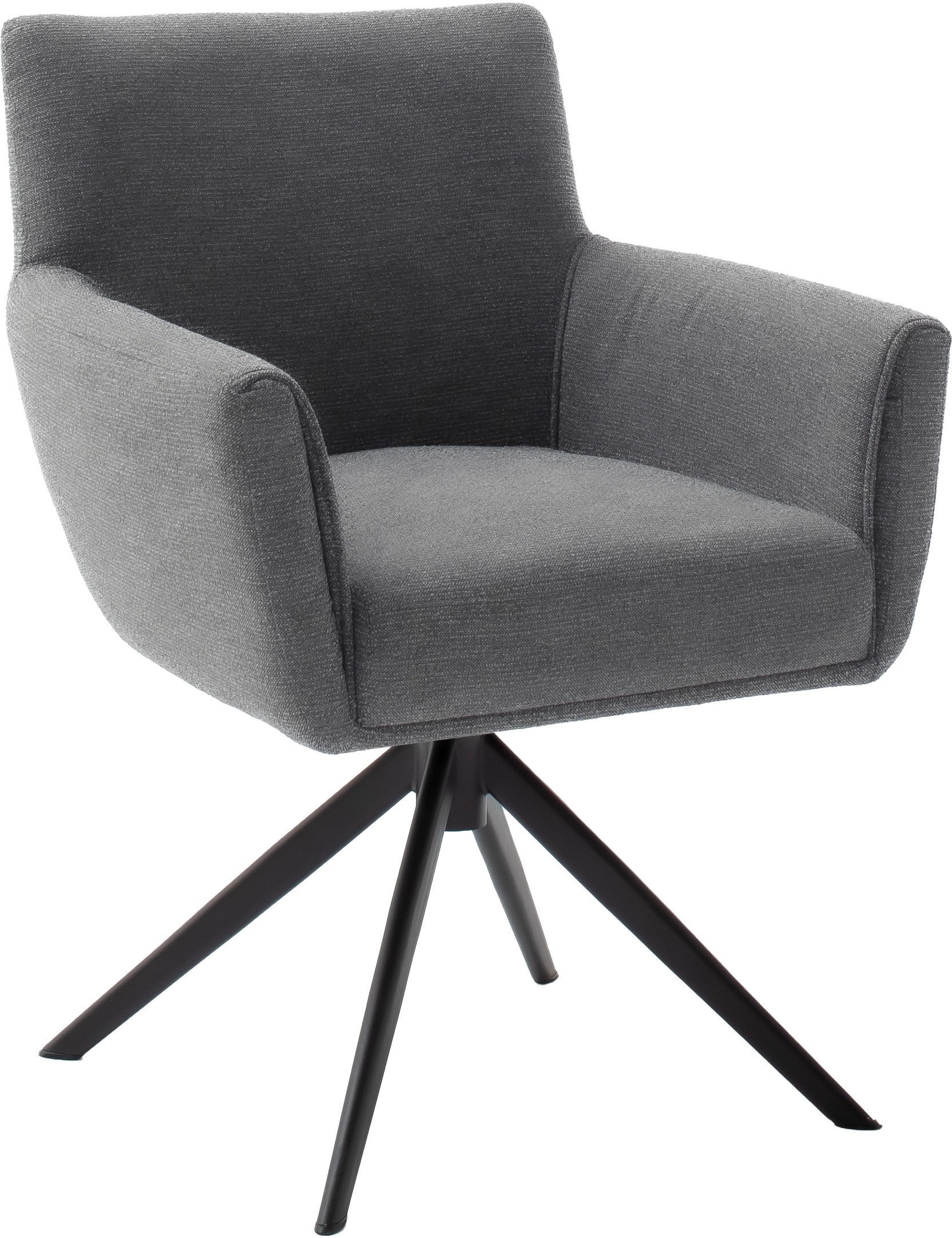 MCA furniture Chaise à 4 pieds »WILSON Esszimmerstuhl, Armlehnstuhl, Polsterstuhl, modern« (Set) 2 cuisStuhl, Armlehnenstuhl, drehbar, Taschenfederkern, belastbar 160 kg,XXL