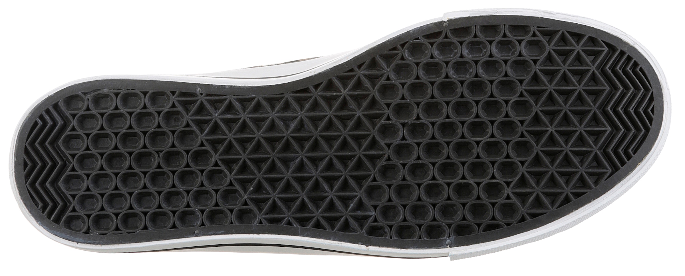 Aniston SHOES Sneaker  Freizeitschuh, Sneaker mit klassischen umlaufenden schwarzen Streifen