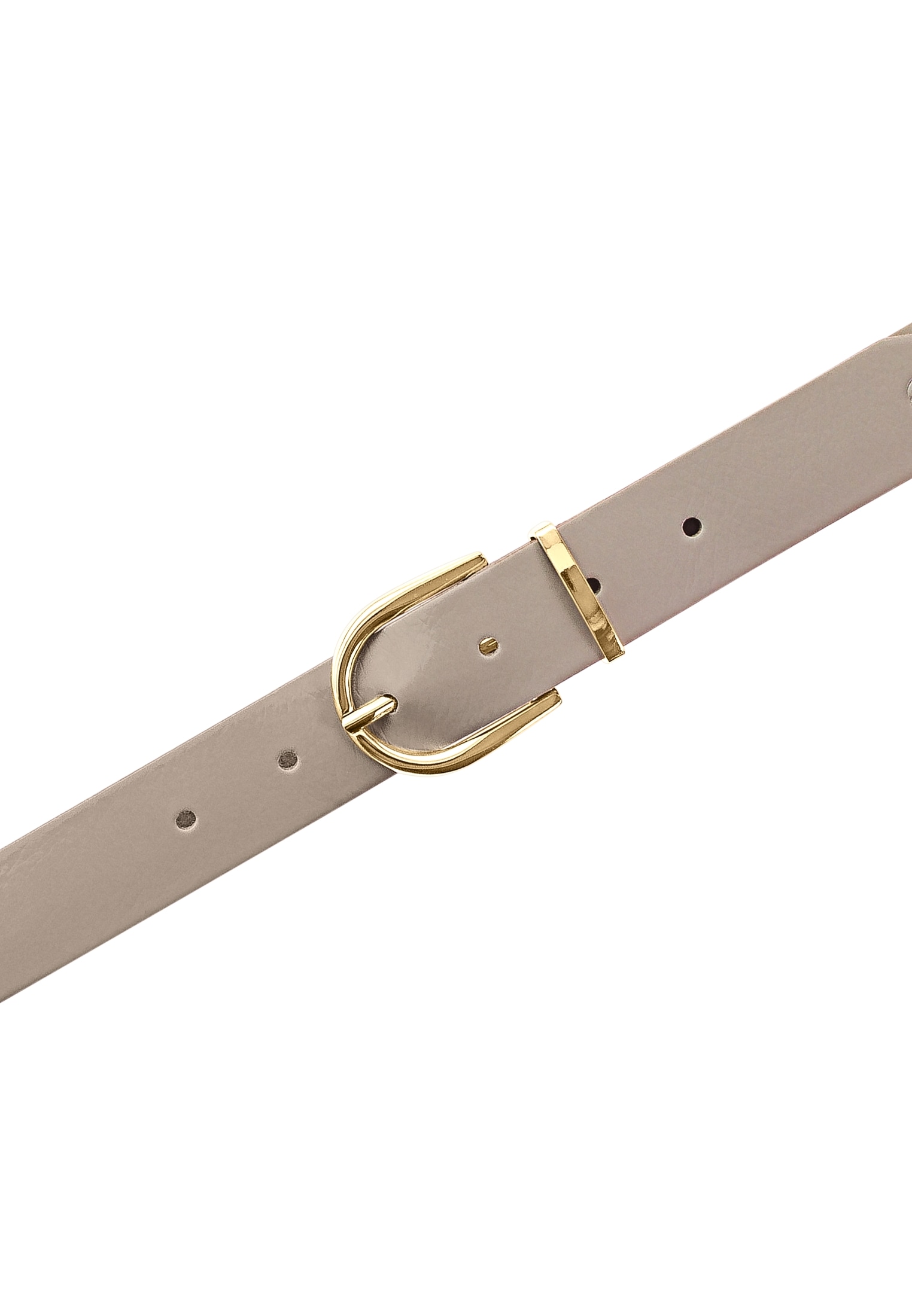 Tamaris Ledergürtel »"Ellen Gold"« 3 cm breit, klassische Dornschnalle in glänzendem Goldton