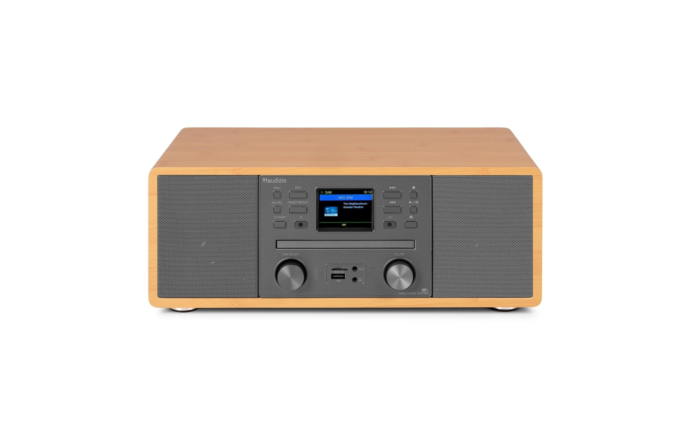 AUDIZIO Digitalradio (DAB+) »Avola-BMB DAB+/FM Radio mit BT u. CD, WLAN« ( )