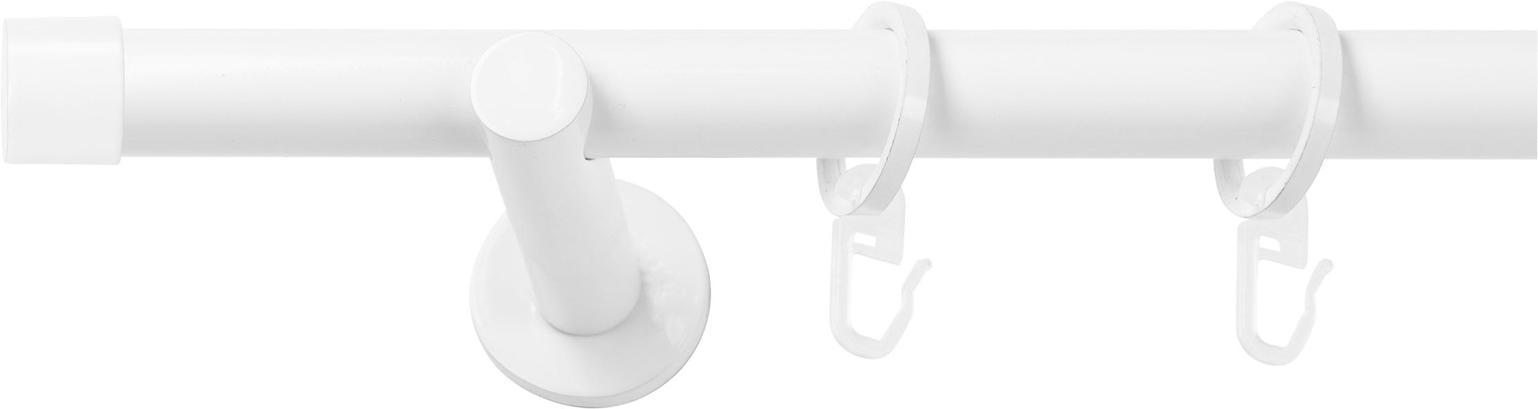 SN DECO GROUP Gardinenstange Ø 19 mm 1 läufig-läufig Fixmass;kürzbar