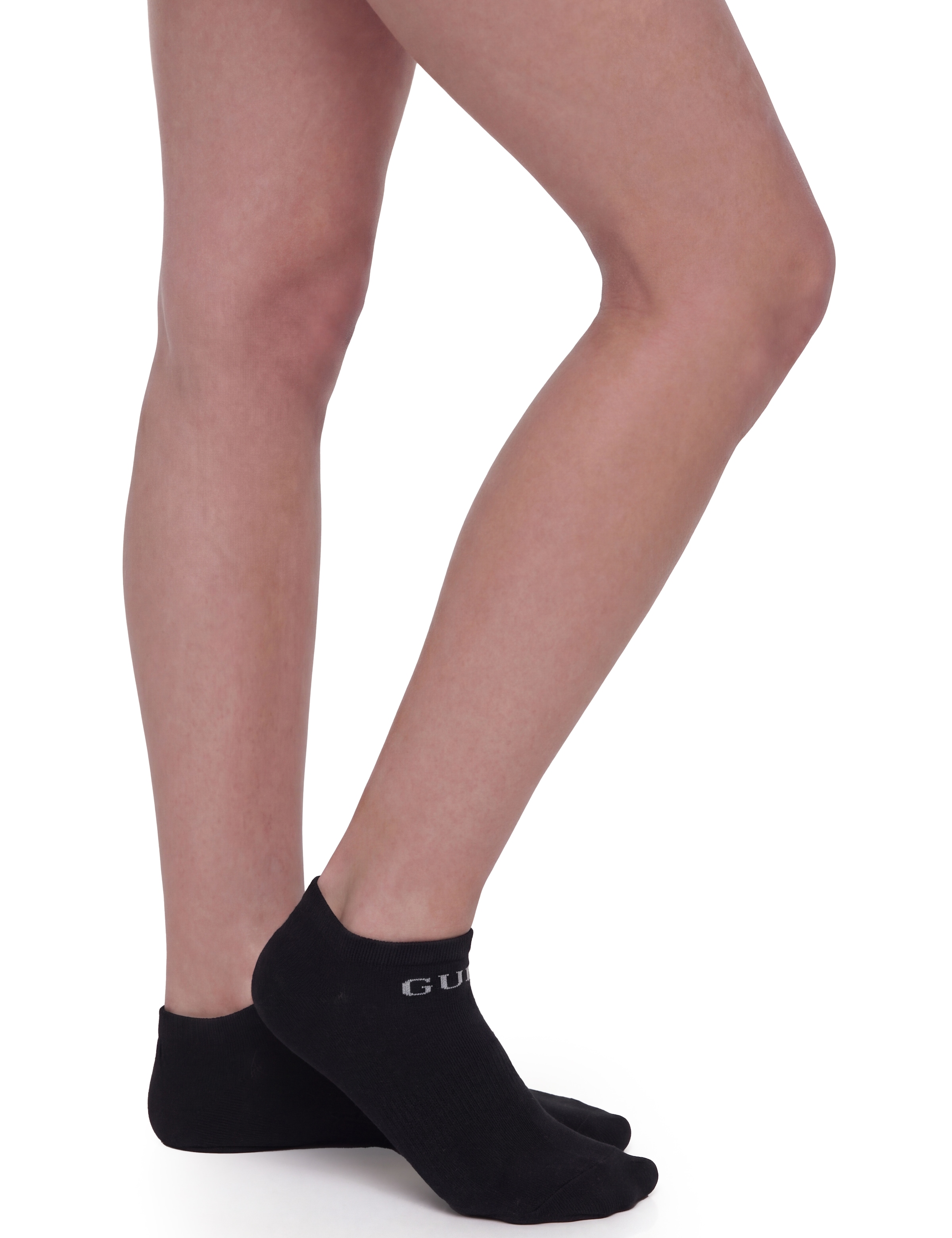 Guess Chaussettes de baskets »SNEAKER SOCKS 6PACK« 6 Couple tlg. mit Logoschriftzug
