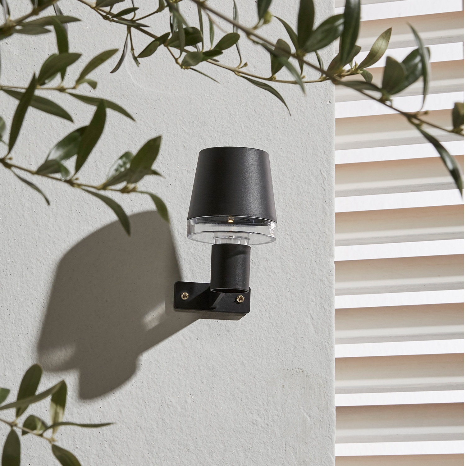 LUXFORM Aussen-Wandleuchte »Solar-Wandleuchte - Cala d'Or - 3 Stück« LED-Modul Solarbetrieben