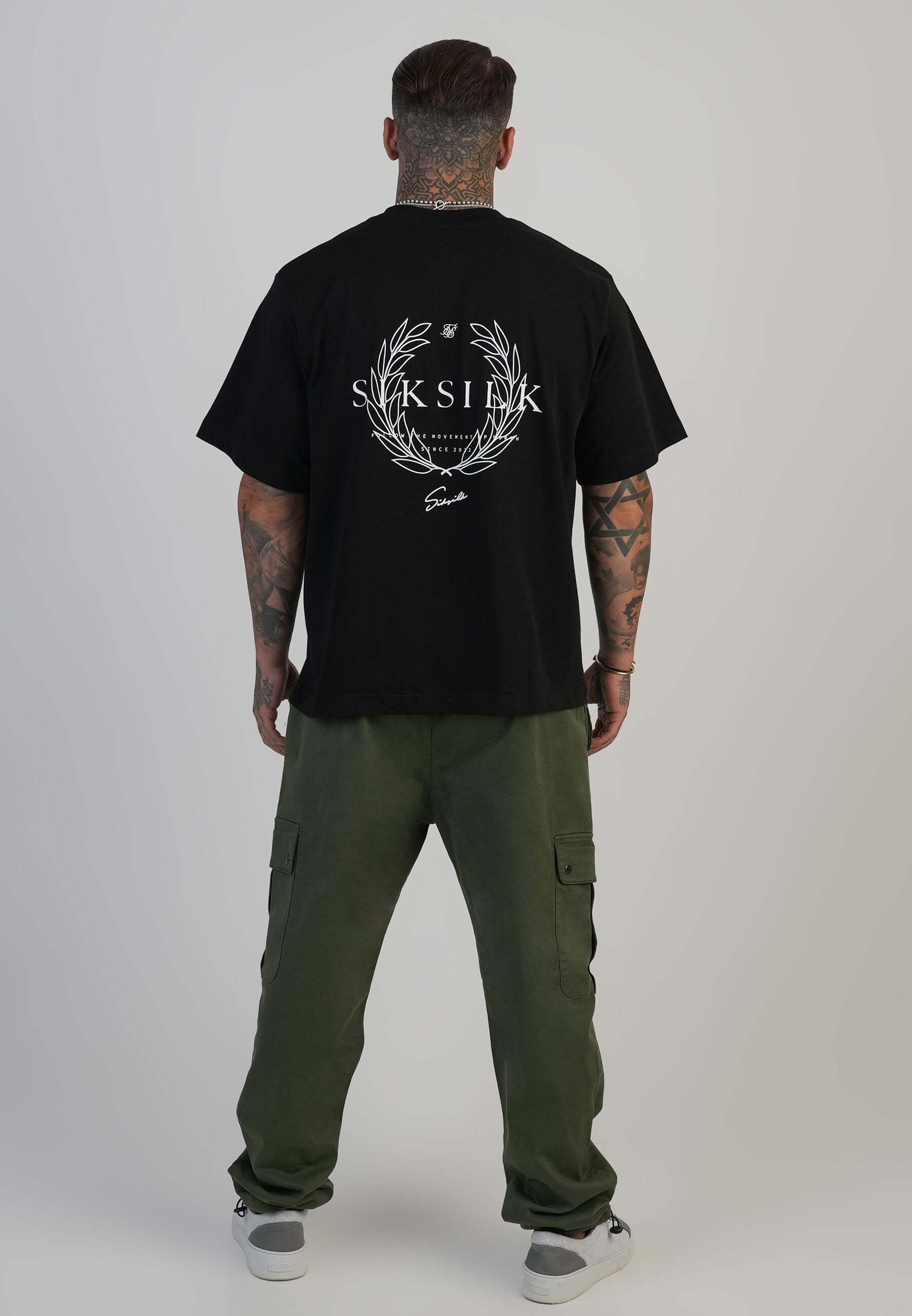 Siksilk Pantalon cargo »Siksilk Cargohose Loose Fit Cargos«