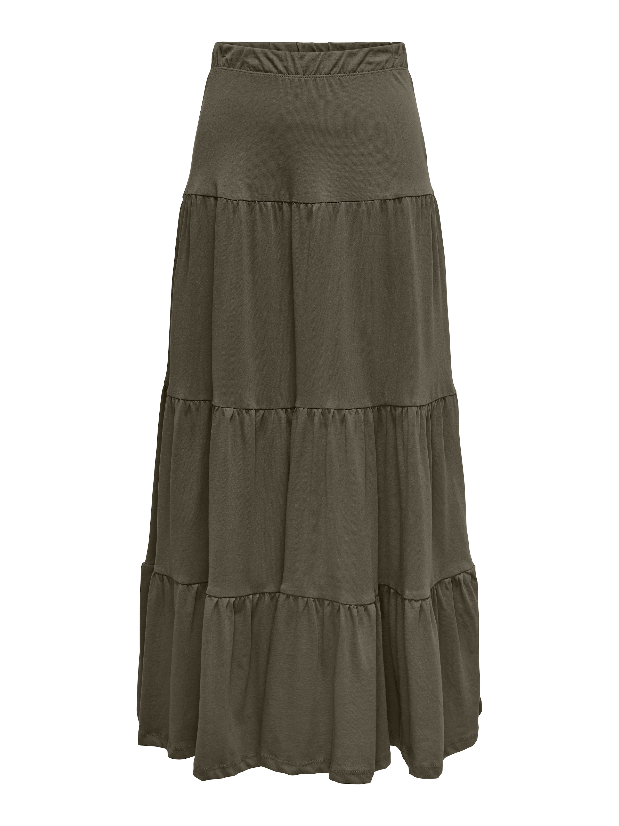 ONLY Maxi jupe »ONLMAY MAXI SKIRT« coton, avec volant