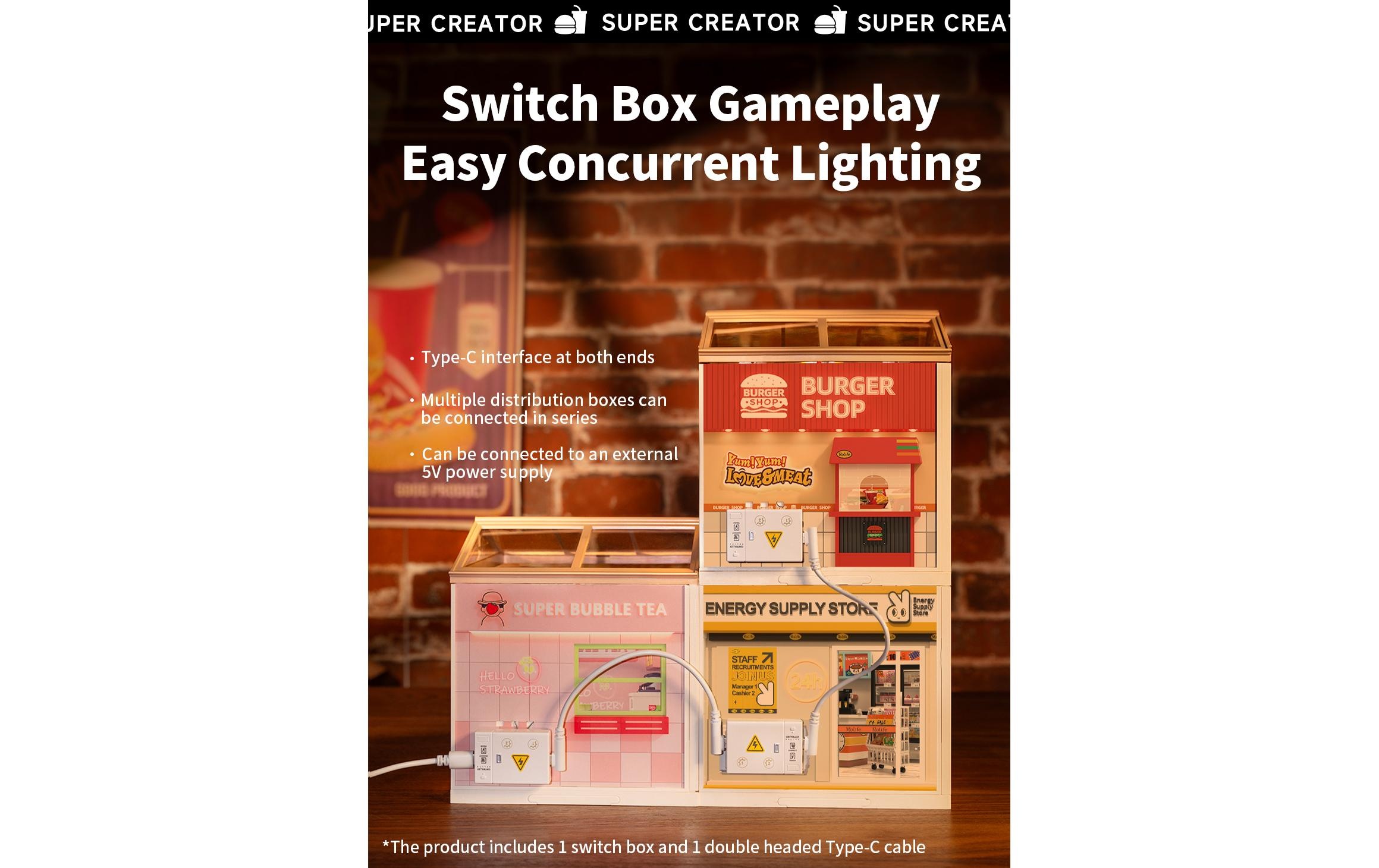   Kit de modèles réduits »RoboTime Yum Yum Burgers«