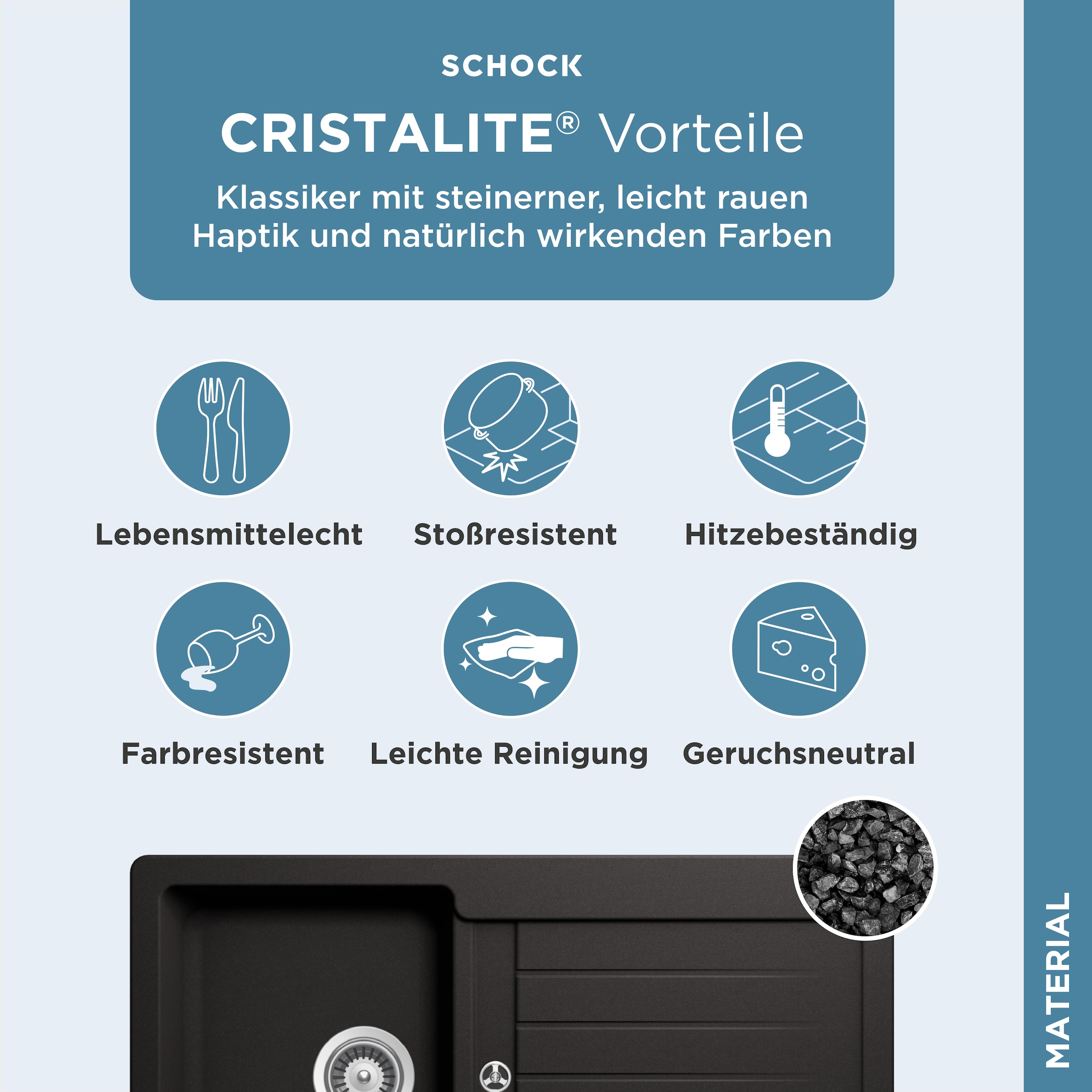 Schock Granitspüle »Typos D-100«