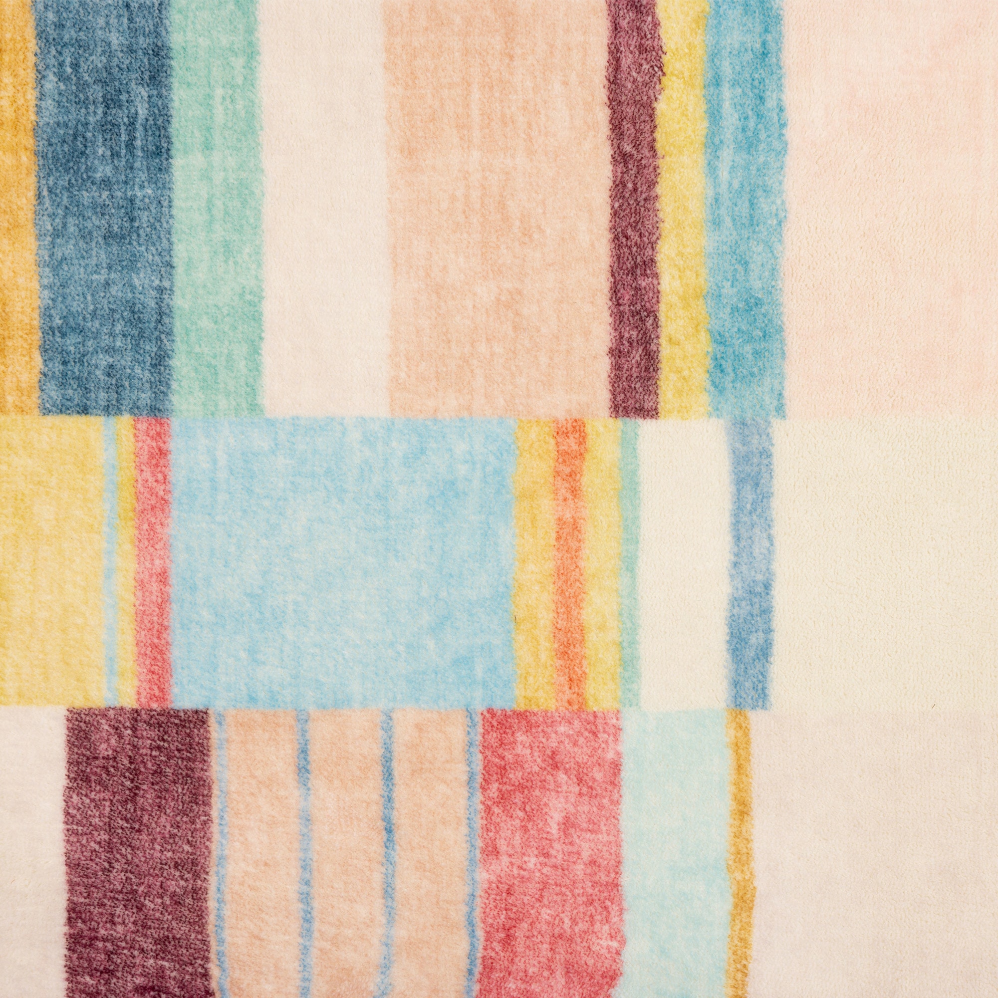 Gino Falcone Tapis de bain »Aquata GF-167, Badvorleger, Badezimmer Teppich« Höhe 5 mm Badteppich, bedruckt, gestreift, modernes Design, rechteckig