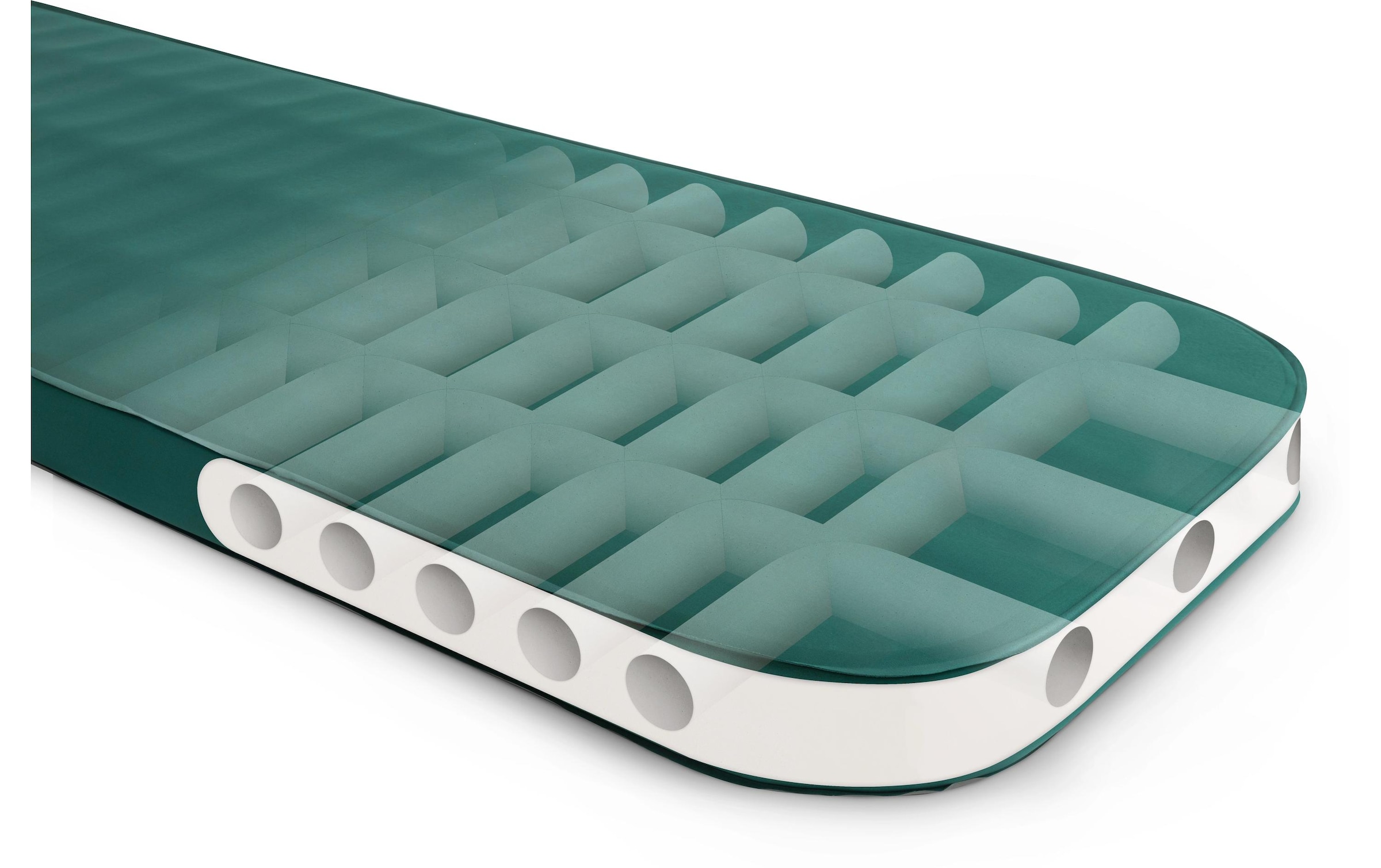 sea to summit Matelas à air »Comfort Deluxe Mat Regular Rectangular« Selbstaufblasende Schlafmatte, Rain Forest