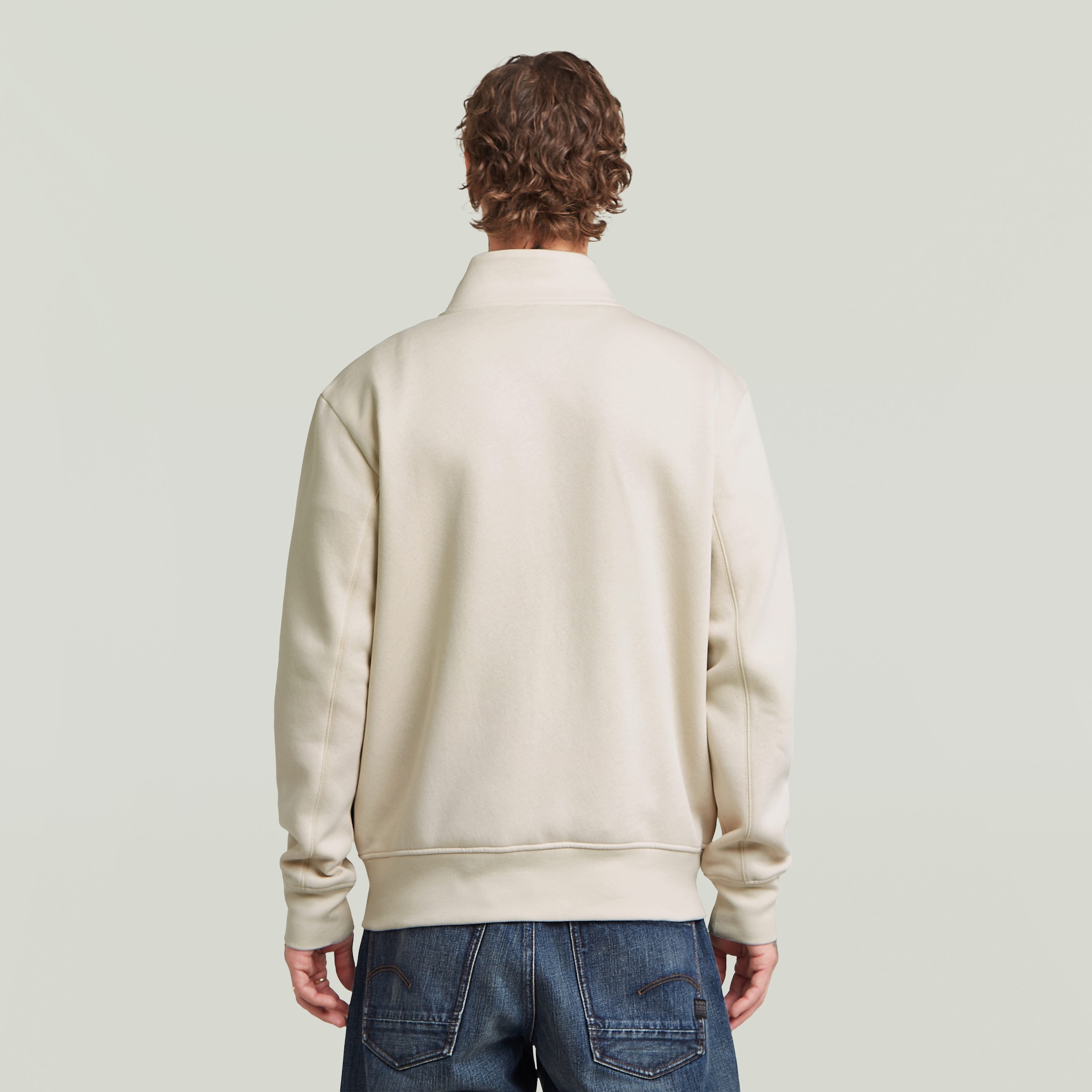 G-STAR Veste sweat mit Logostickerei auf der Brust