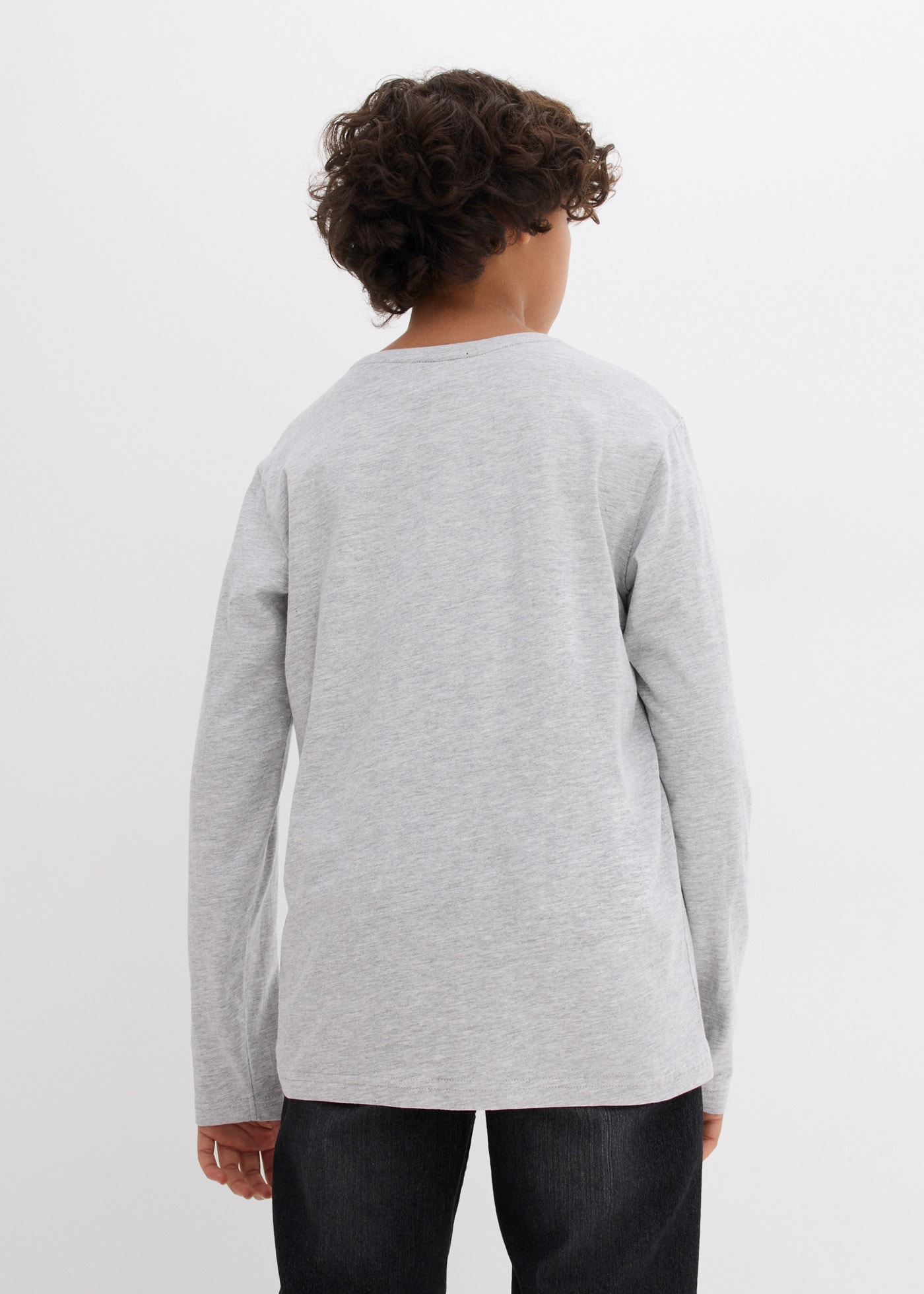 bonprix T-shirt à manches longues Paquet, 3