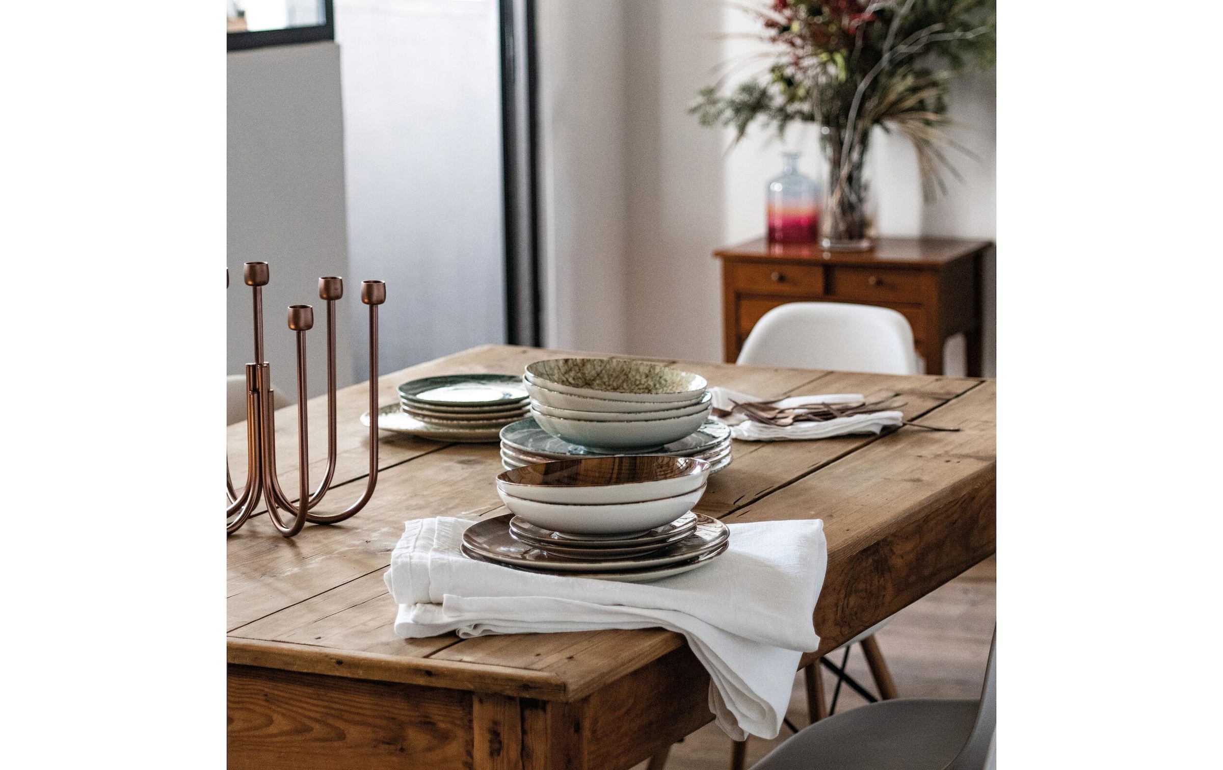 Arthur Krupp Speiseteller »Wood Essence 12 Stück«