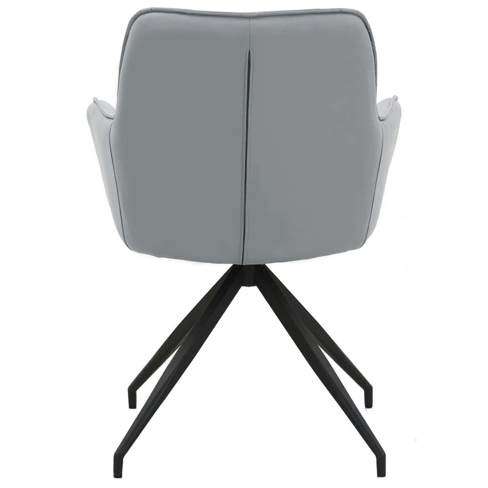 GOODproduct Chaise de salle à manger »Cardiff« () 1 cuisSitzschale 360° drehbar, Kunstleder Bezug, Sitzhöhe 49 cm