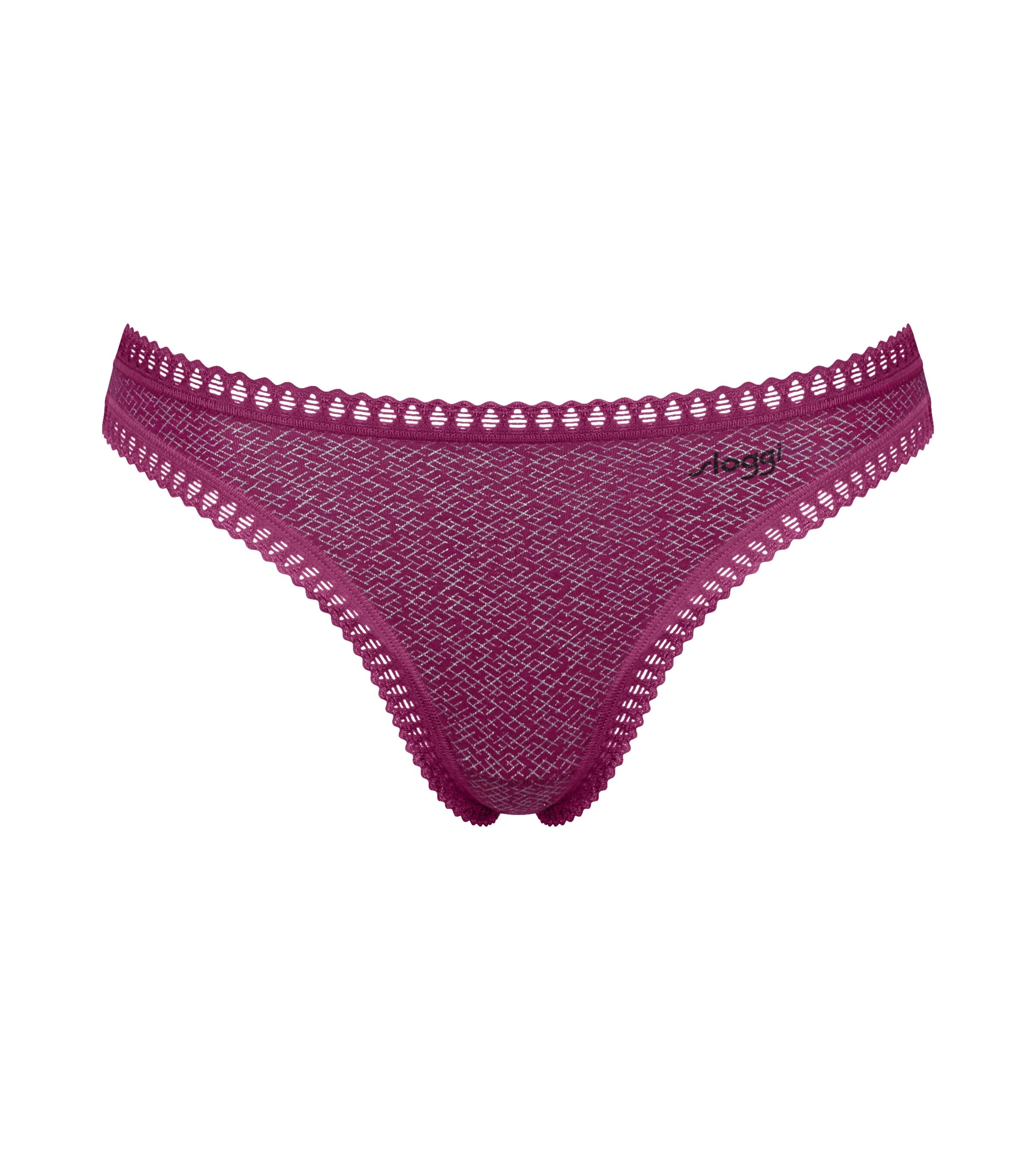sloggi String »GO Crush« détails en dentelle extensible, multipack, mélange coton, confortable