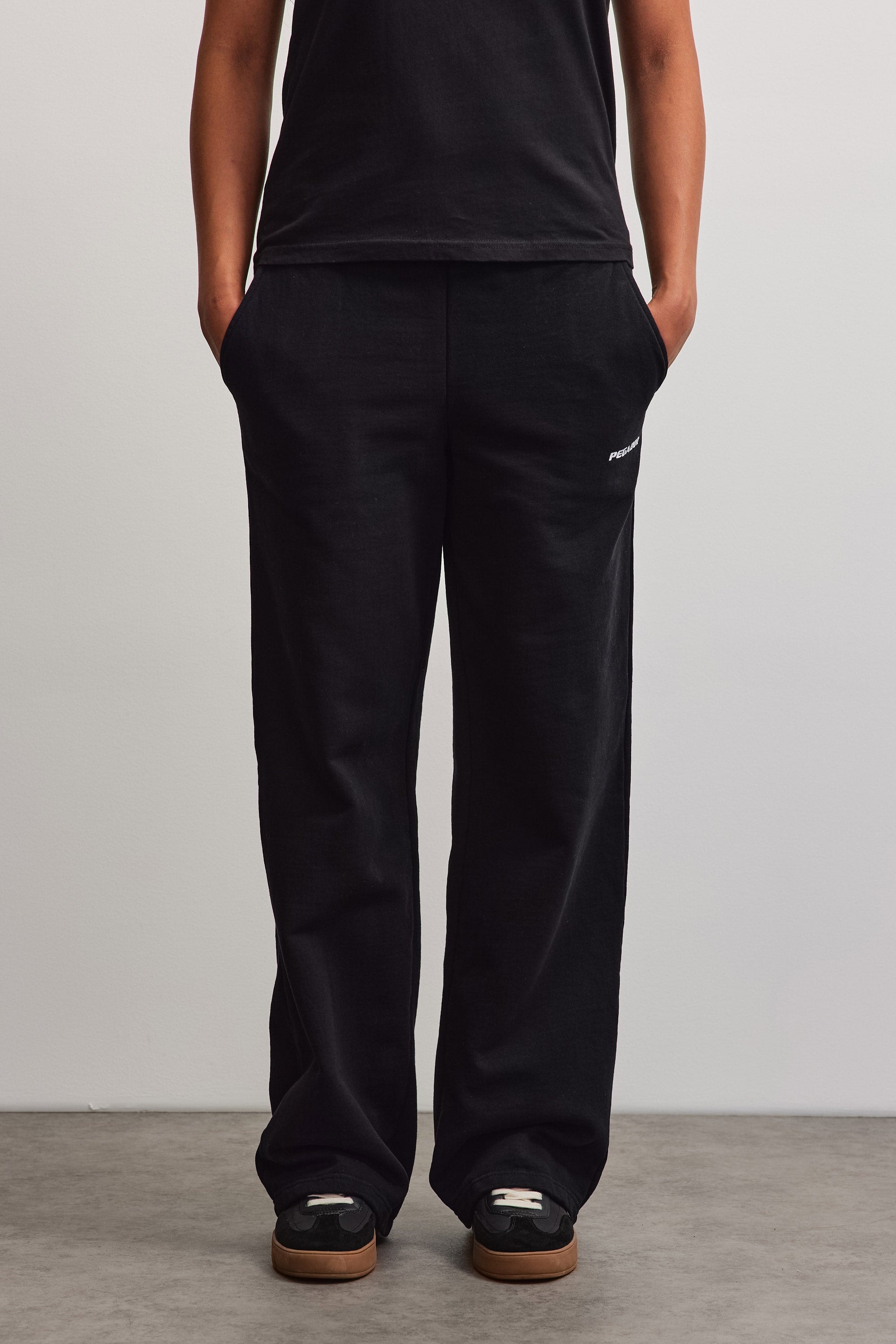 PEGADOR Sweathose »ANNI WIDE SWEAT PANTS«  Baumwollmischung, weit