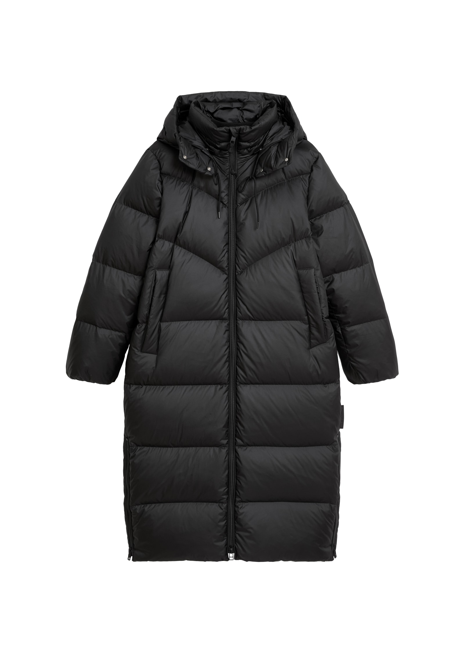 Marc O'Polo DENIM Manteau en duvet Wintermantel, 2-Wege-Reissverschluss, relaxed fit, Kapuze abnehmbar