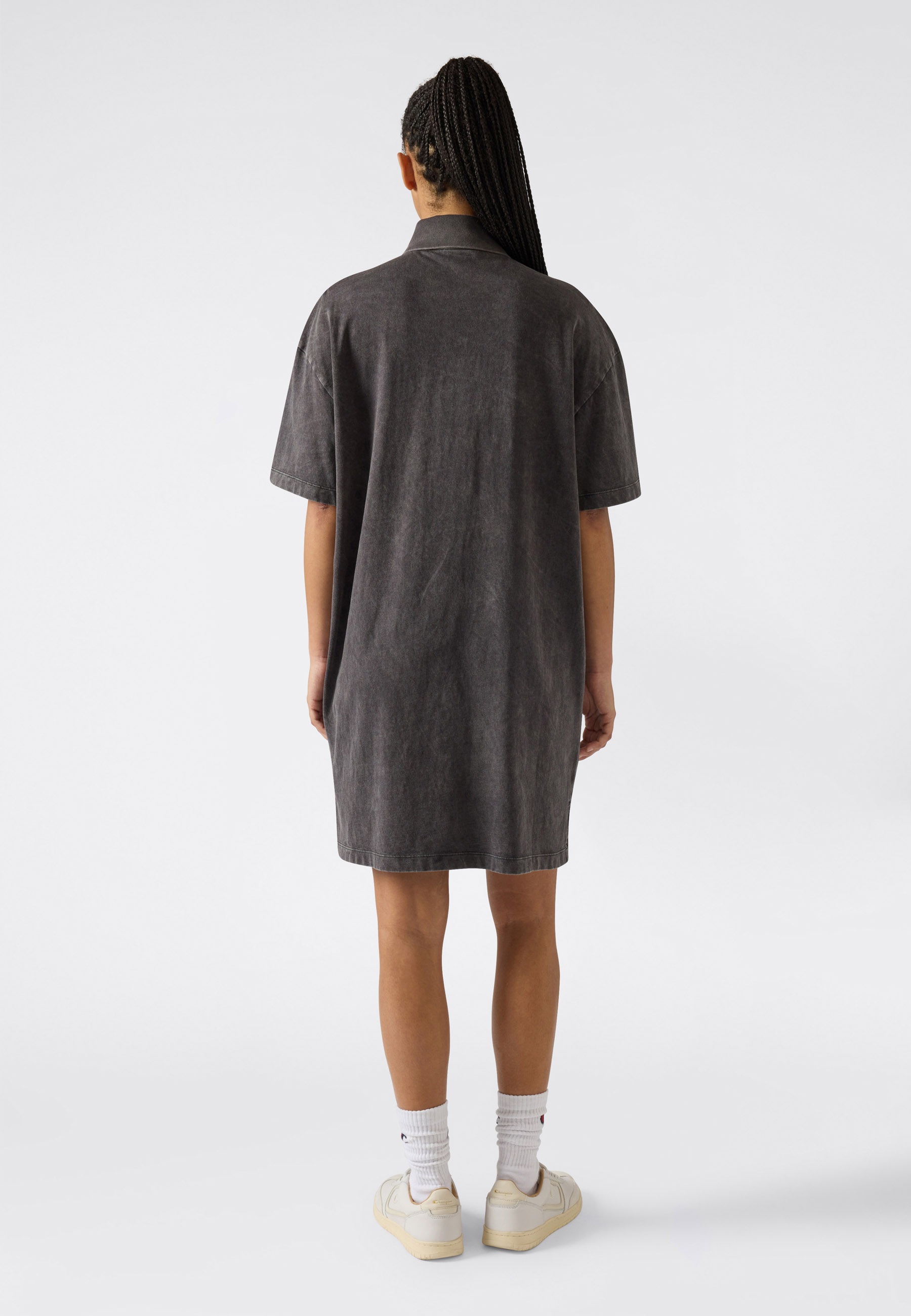 Champion Robe t-shirt »ICONS WASH Loose fit jersey dress« für sportliche Aktivitäten, aus Baumwolle, sportlicher Stil