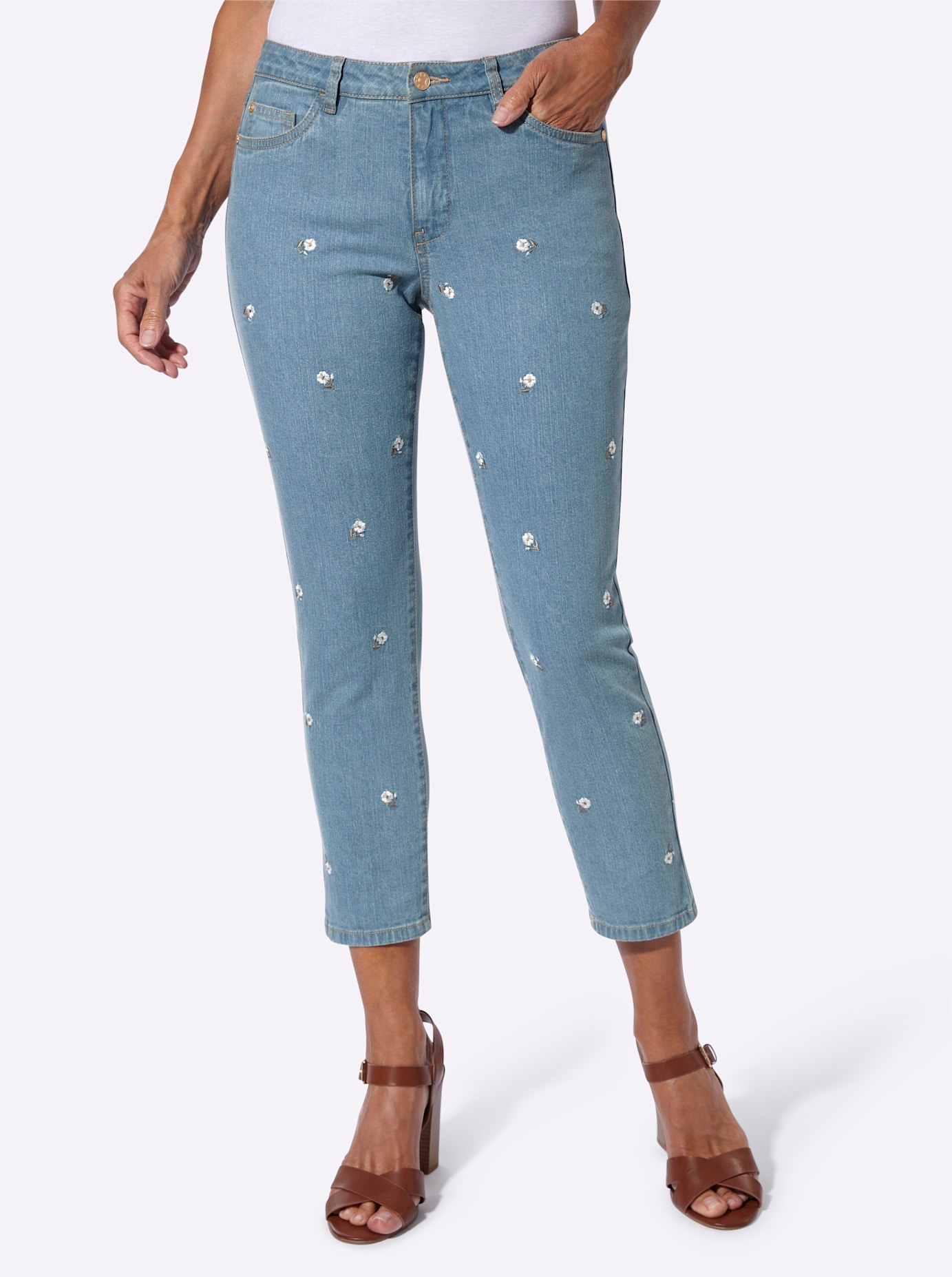   Jeans 7/8 1 pièces