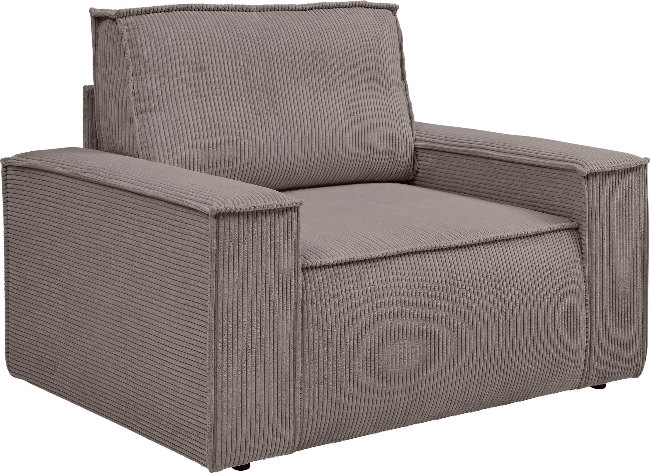 Home affaire Sessel »SHERWOOD, Love-Seat in 3 Stoffarten verfügbar« passend zur Polster-Serie SHERWOOD